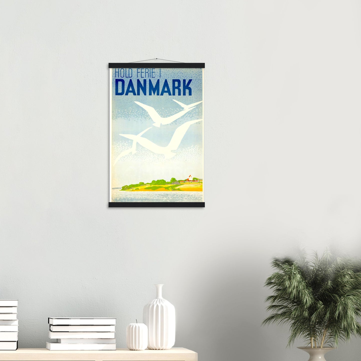Denmark Vintage Poster Reprint on Premium matte paper - Posterify
