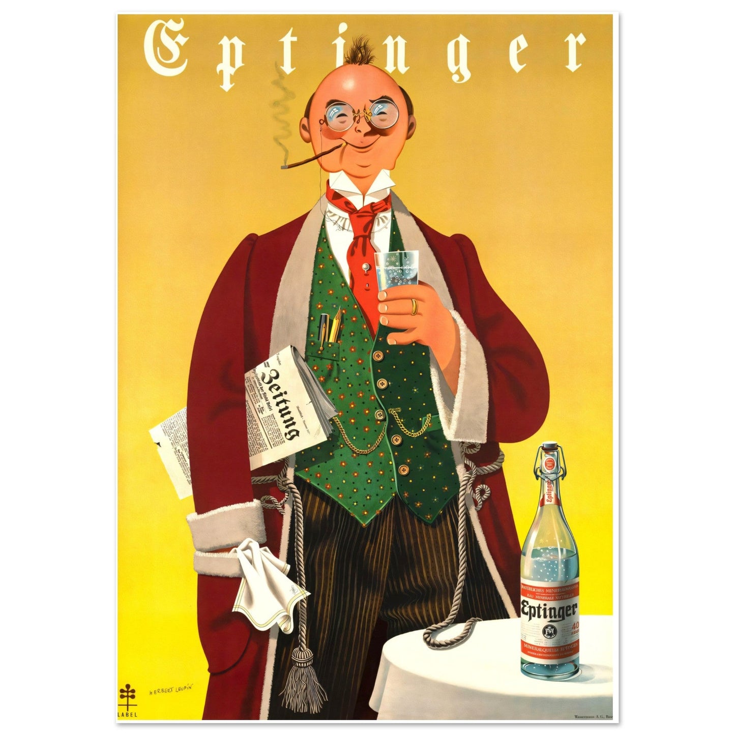 Eptinger Vintage Premium Matte Paper Poster - Posterify