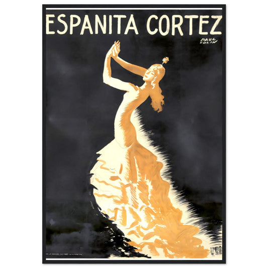 Espinita Cortez Vintage poster reprint on Premium Matte Paper - Posterify