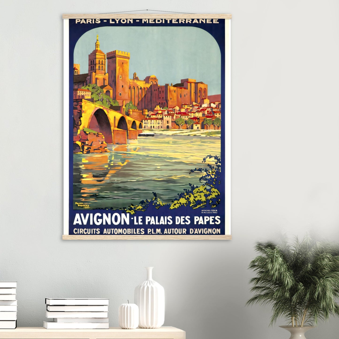 Avignon Vintage Poster Reprint on Premium Matte Paper - Posterify