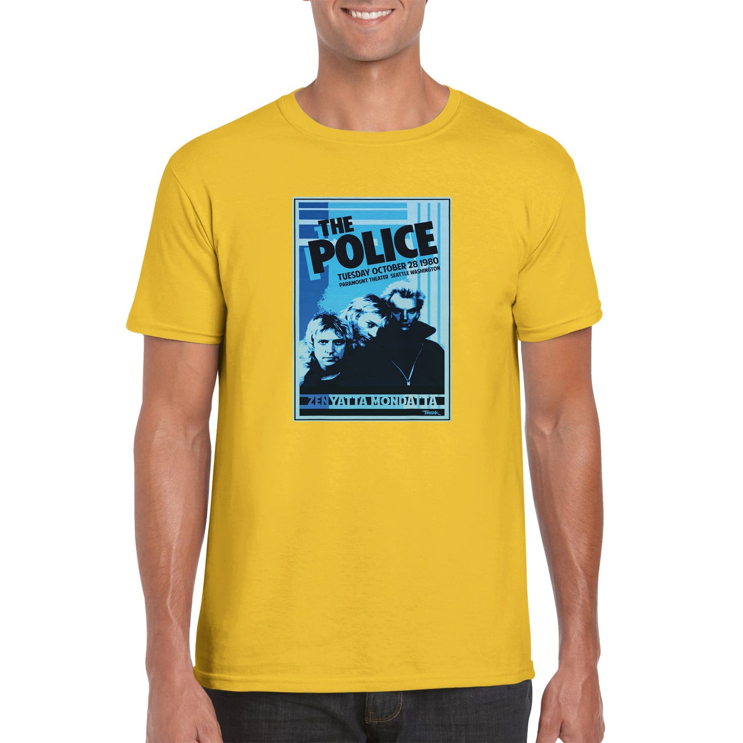 The Police Classic Unisex Crewneck T-shirt - Posterify