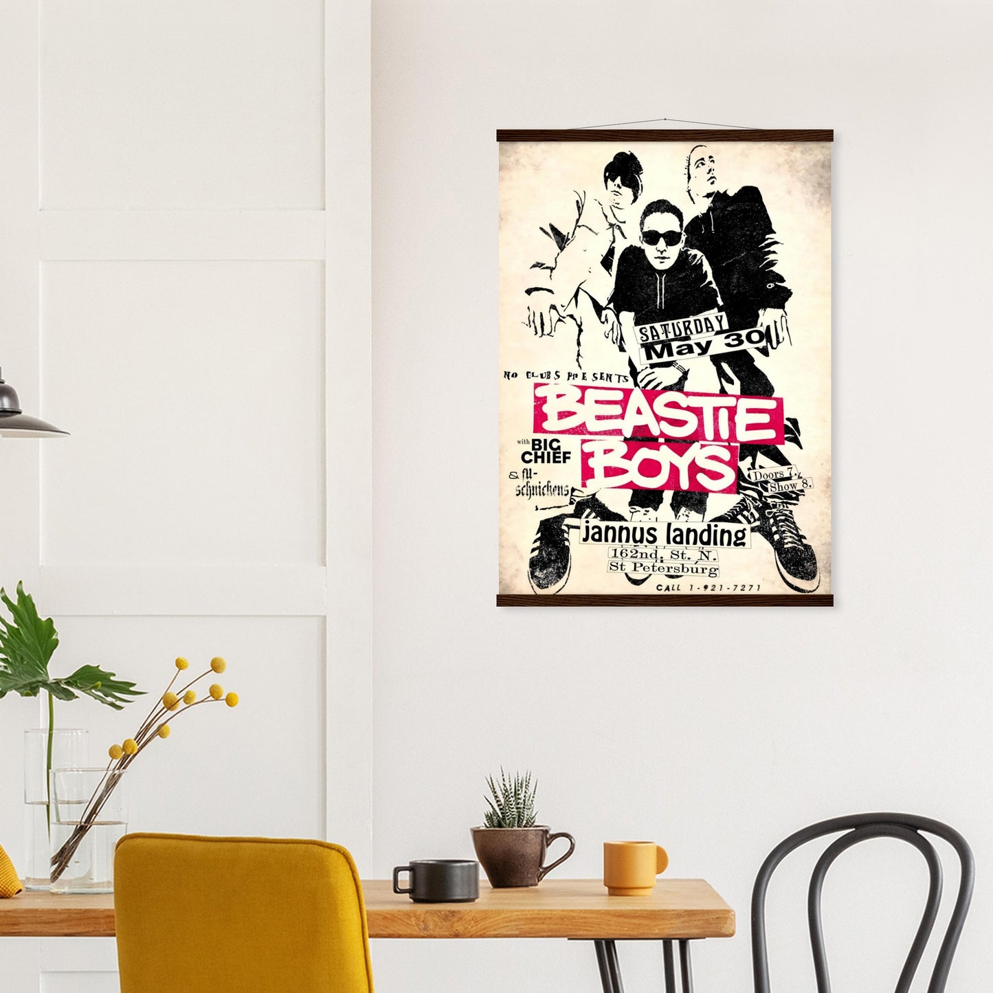 Bestie Boys Vintage Poster Reprint on Premium Matte Paper - Posterify