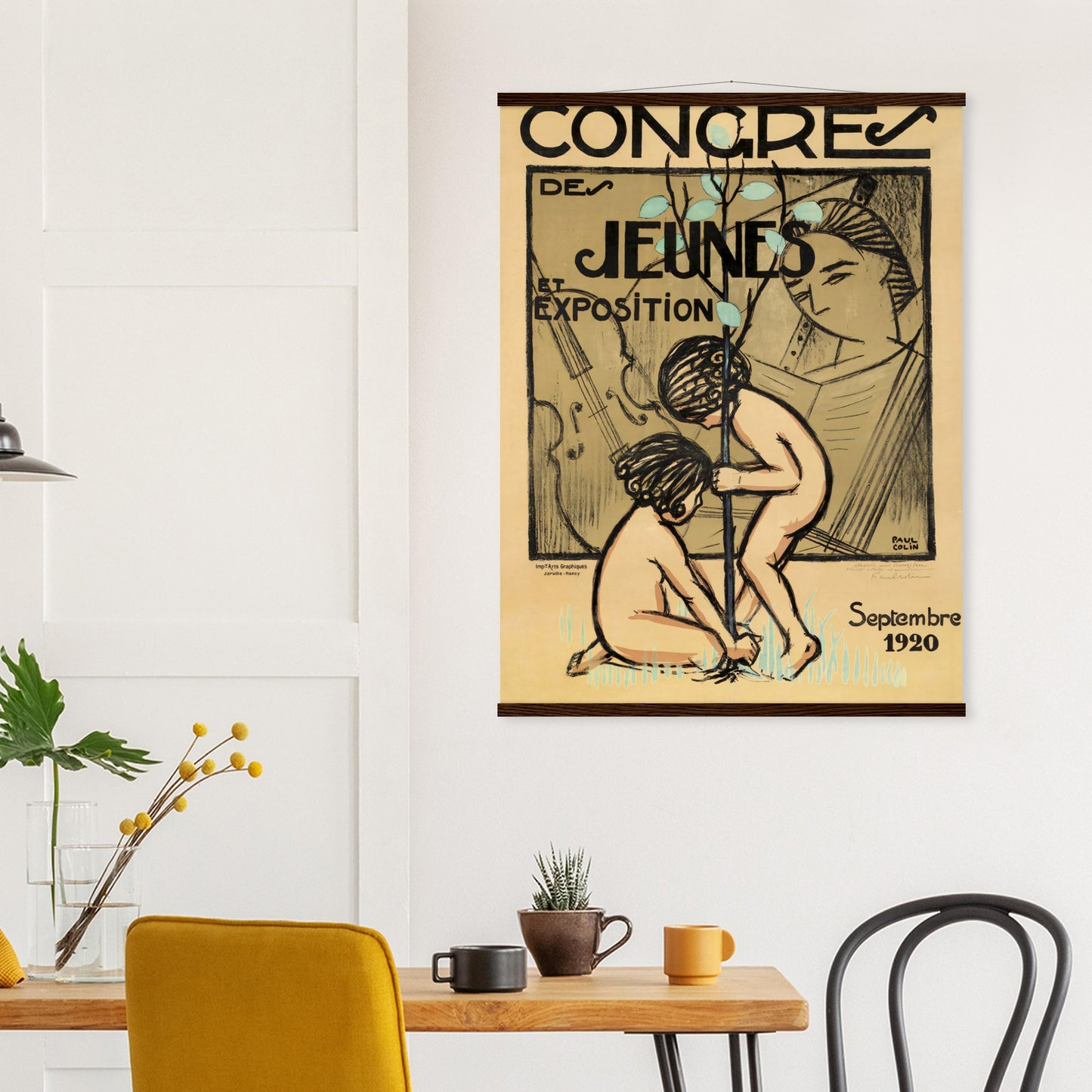 Vintage Poster reprint on premium matte paper - Posterify