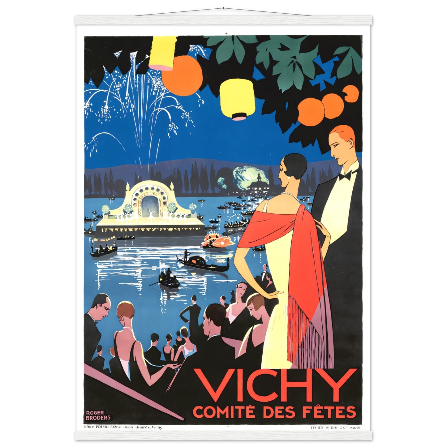 Vintage poster reprint on Premium Matte Paper - Posterify