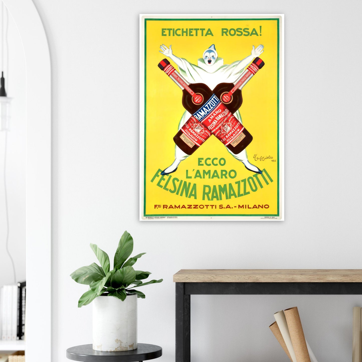 Felsina Ramazotti Vintage poster reprint on Premium Matte Paper - Posterify