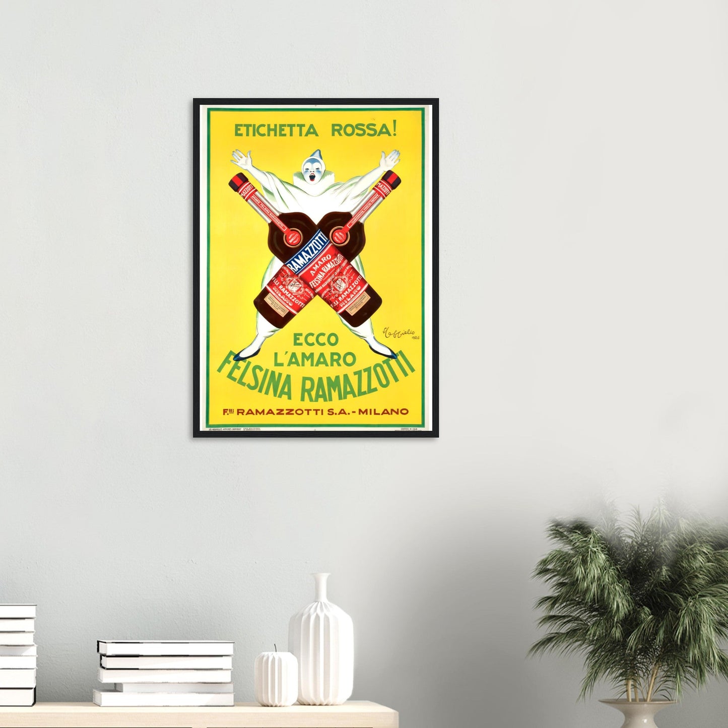 Felsina Ramazotti Vintage poster reprint on Premium Matte Paper - Posterify