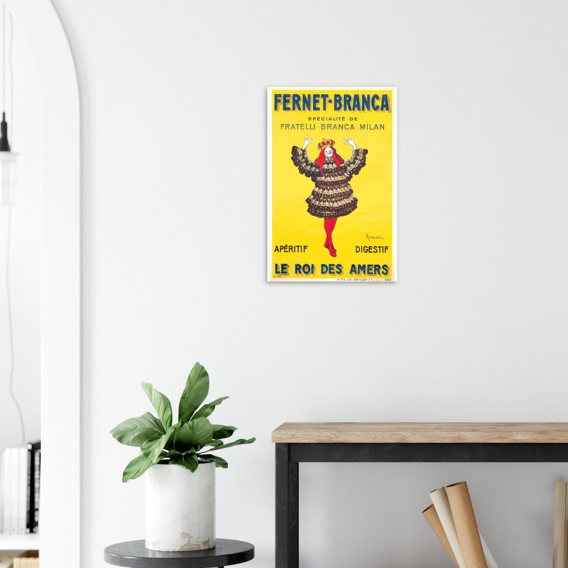 Fernet Branca Vintage poster reprint on Premium Matte Paper - Posterify