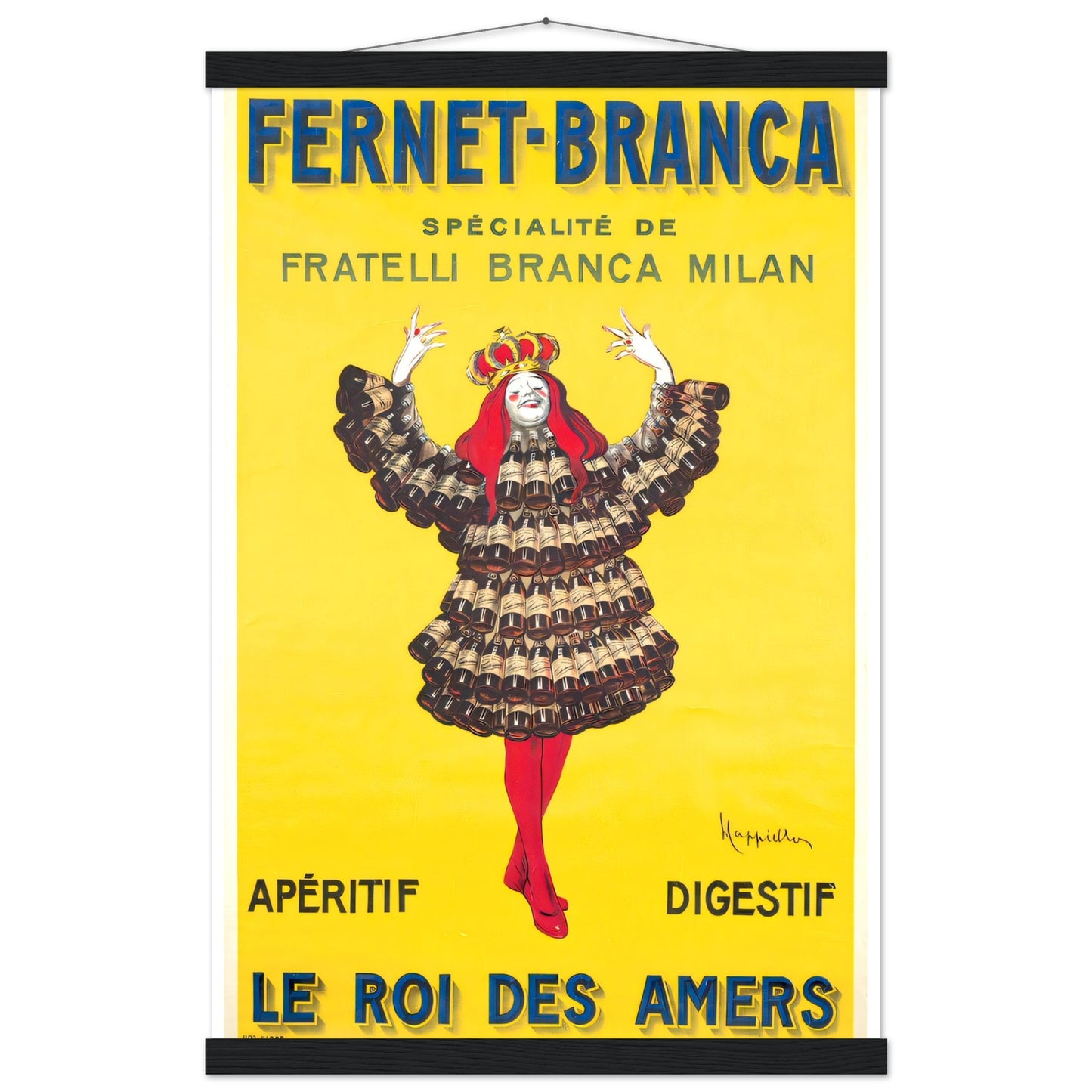 Fernet Branca Vintage poster reprint on Premium Matte Paper - Posterify