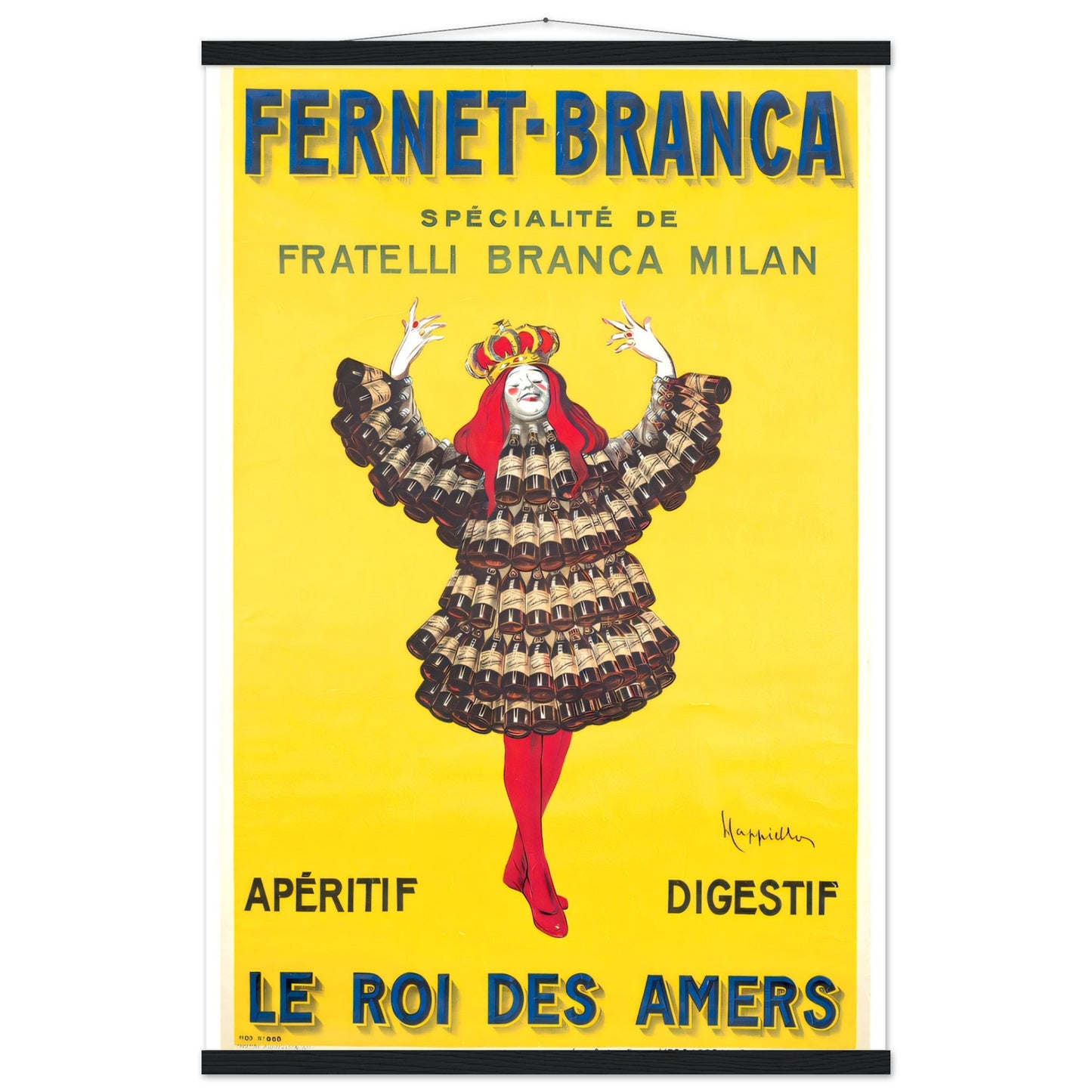 Fernet Branca Vintage poster reprint on Premium Matte Paper - Posterify