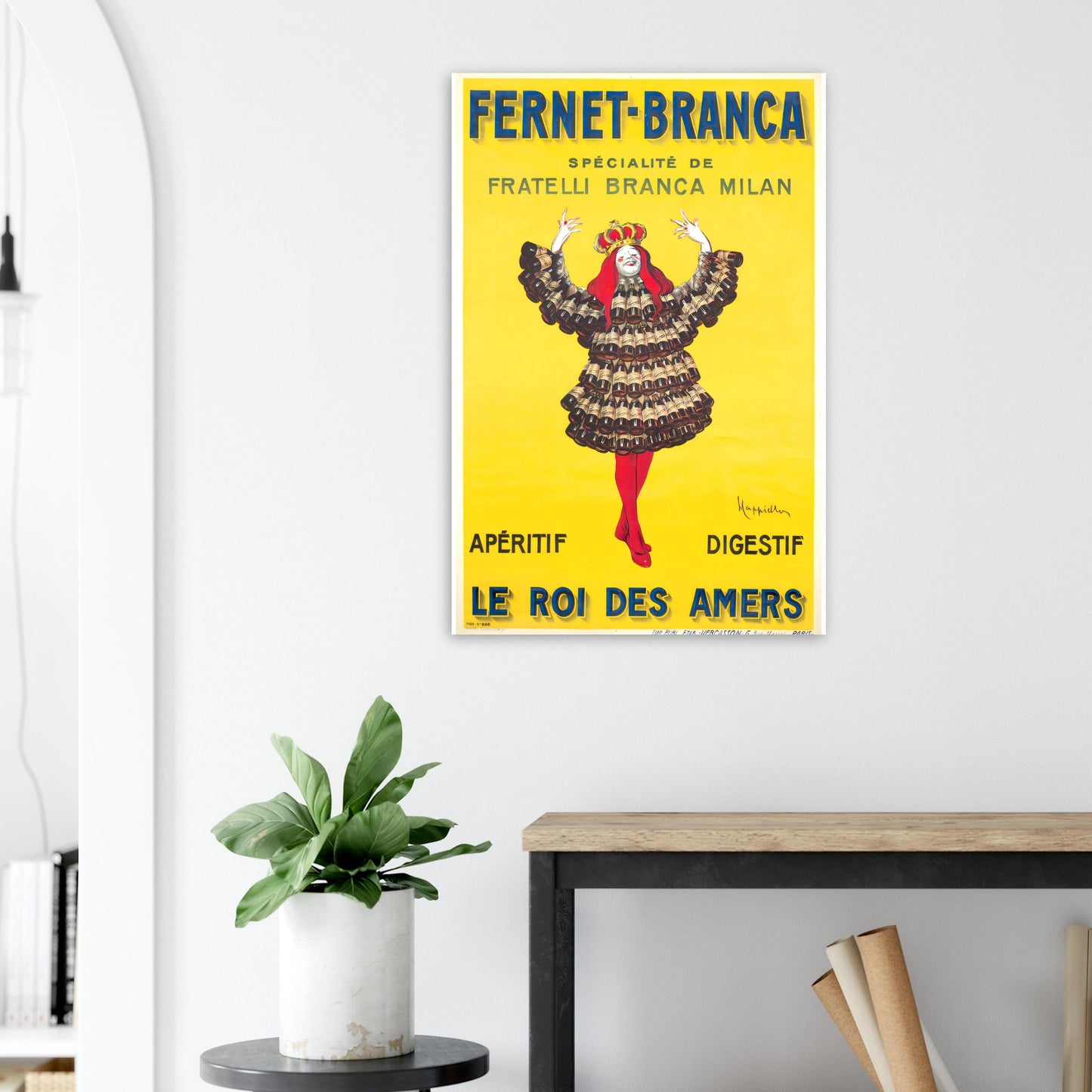 Fernet Branca Vintage poster reprint on Premium Matte Paper - Posterify