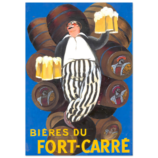 Fort Carré Vintage poster reprint on Premium Matte Paper - Posterify
