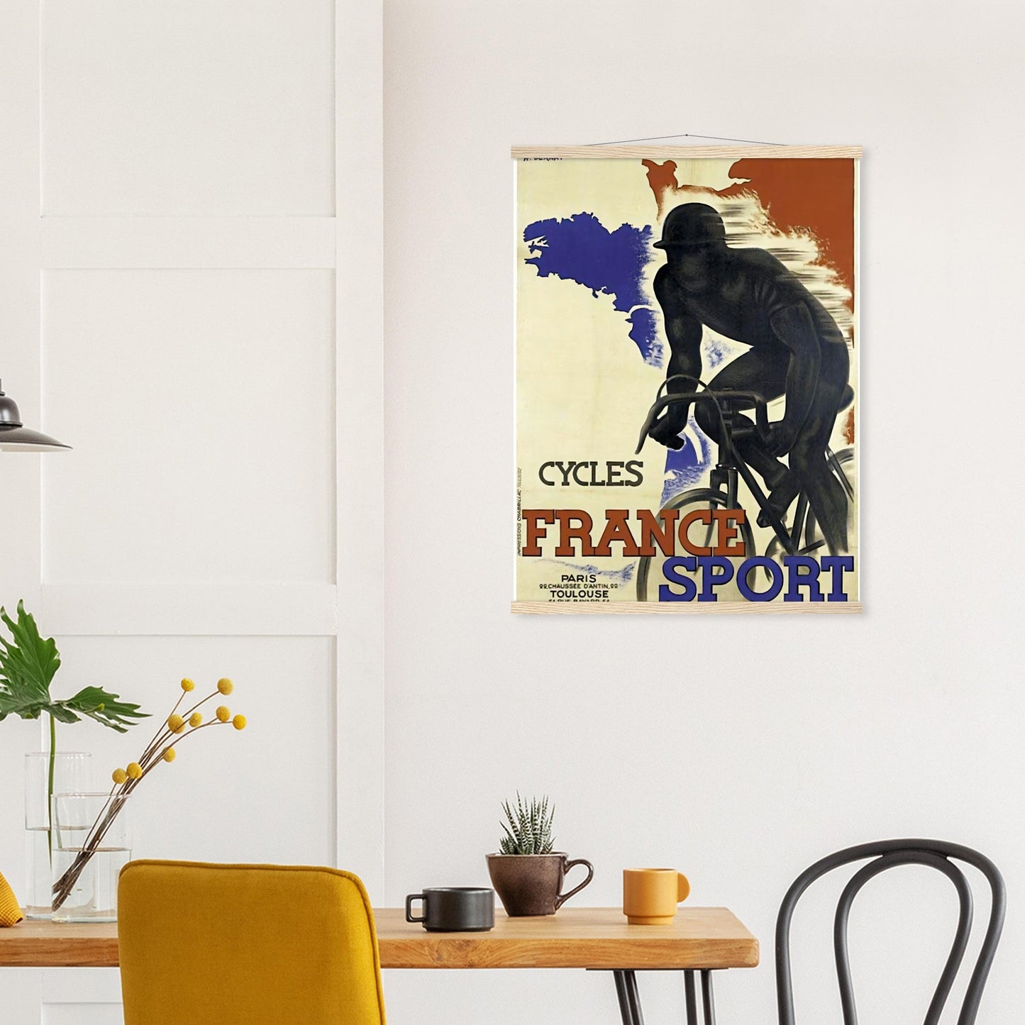 France Sport Vintage Poster Reprint on Premium Matte Paper - Posterify