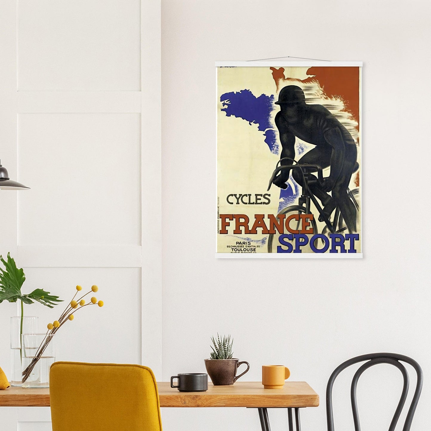 France Sport Vintage Poster Reprint on Premium Matte Paper - Posterify