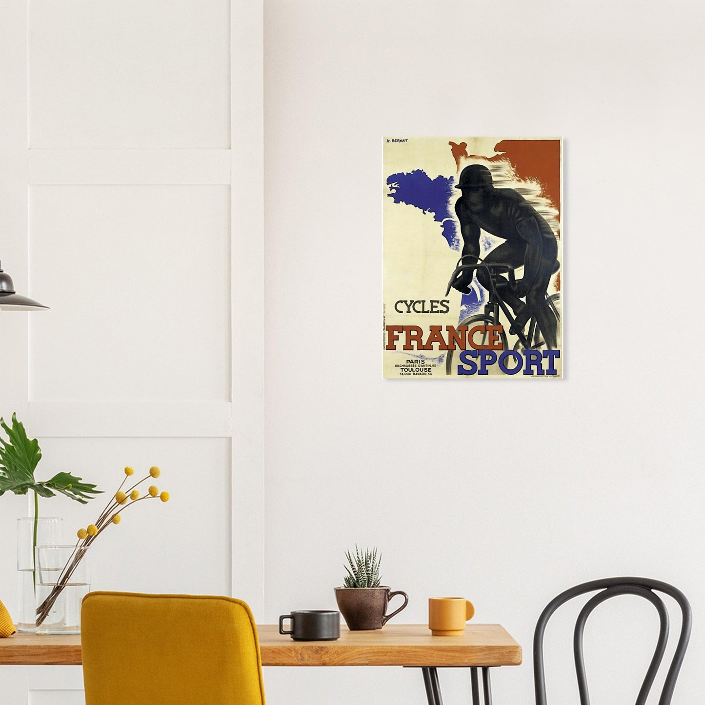 France Sport Vintage Poster Reprint on Premium Matte Paper - Posterify