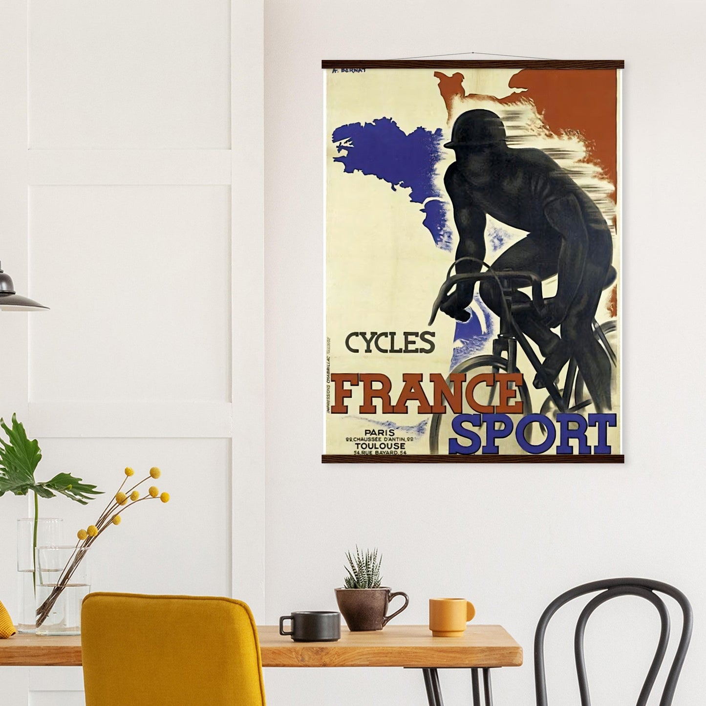 France Sport Vintage Poster Reprint on Premium Matte Paper - Posterify