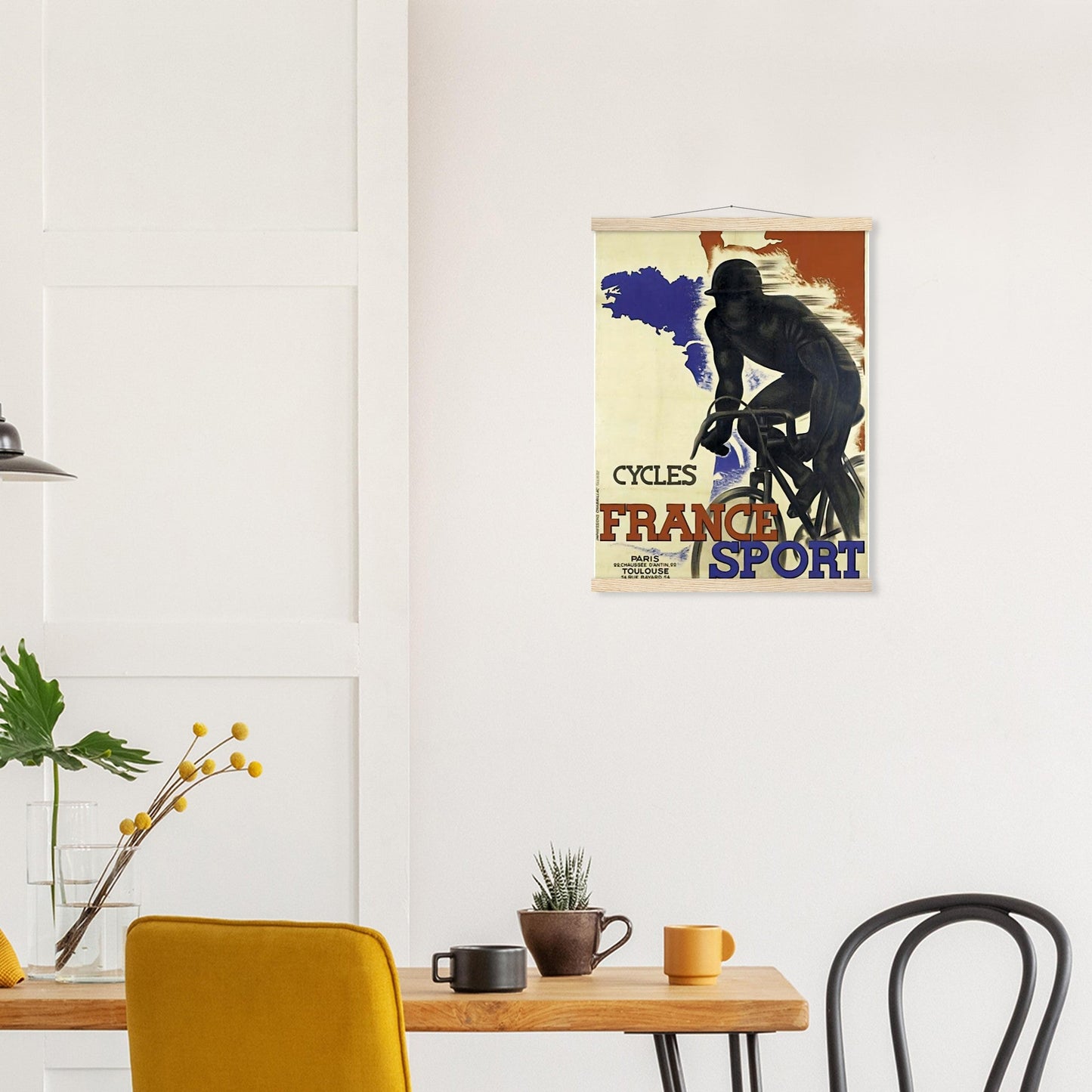 France Sport Vintage Poster Reprint on Premium Matte Paper - Posterify