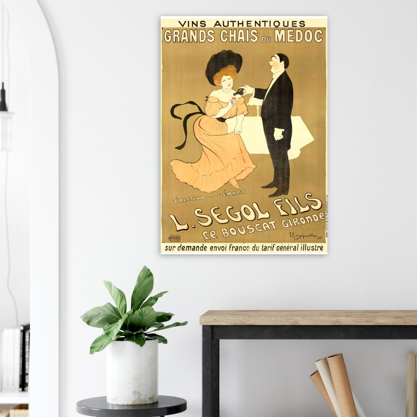 Grand Chais Vintage poster reprint on Premium Matte Paper - Posterify