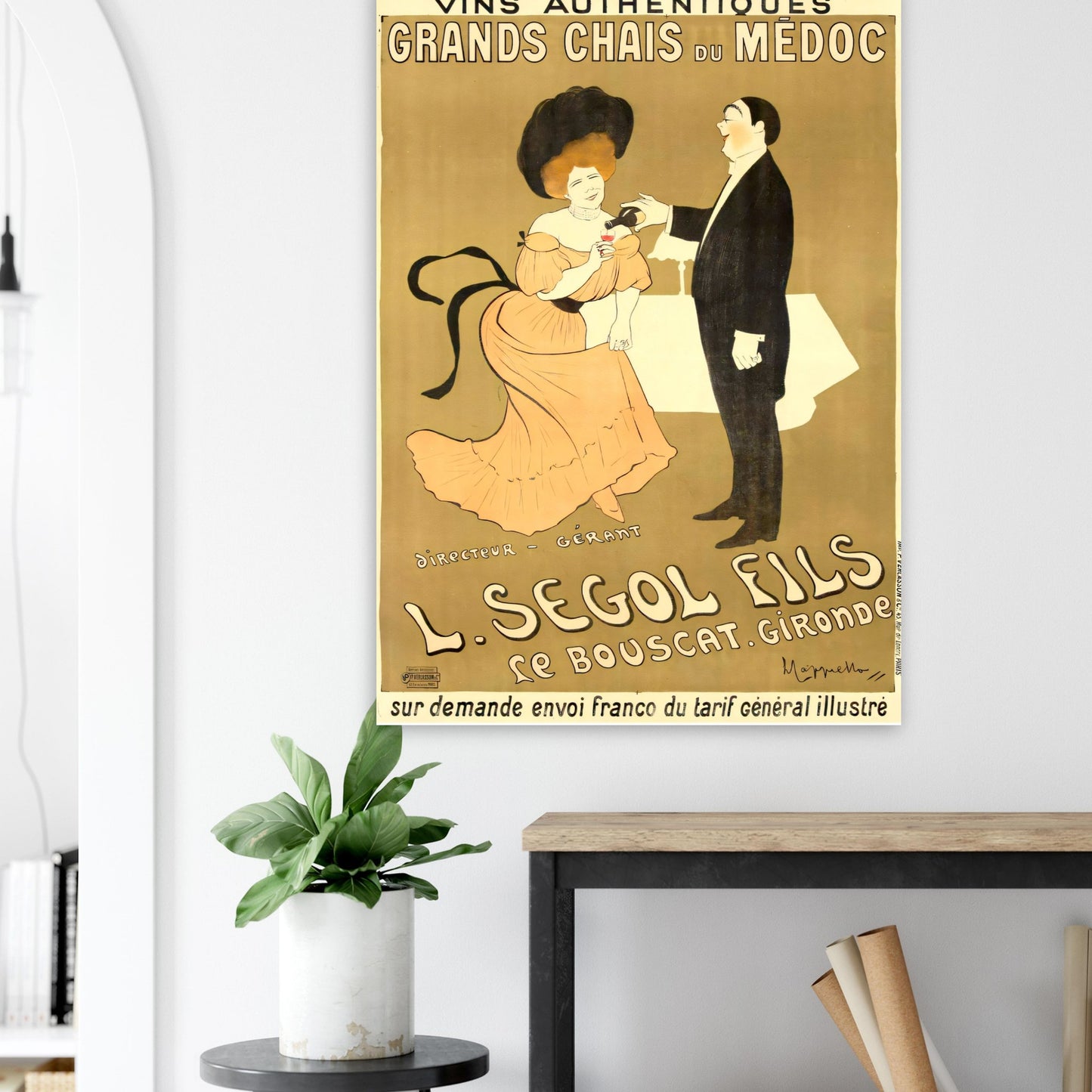 Grand Chais Vintage poster reprint on Premium Matte Paper - Posterify