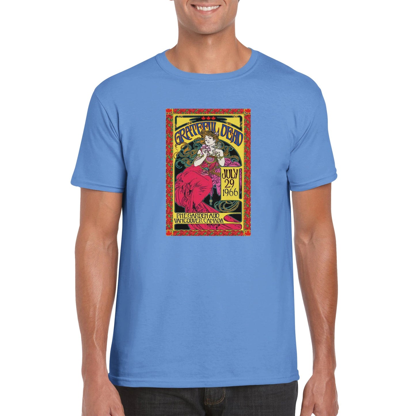 Grateful Dead Classic Unisex Crewneck T - shirt - Posterify