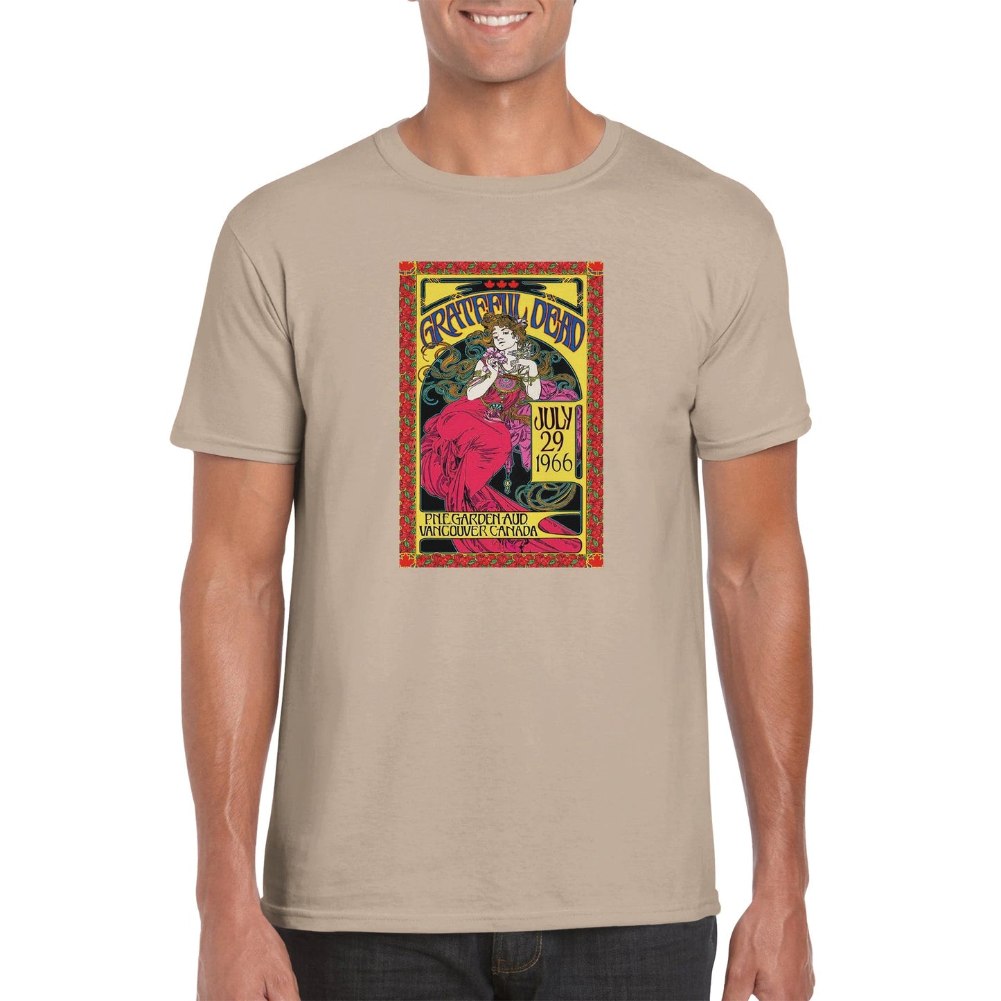 Grateful Dead Classic Unisex Crewneck T - shirt - Posterify