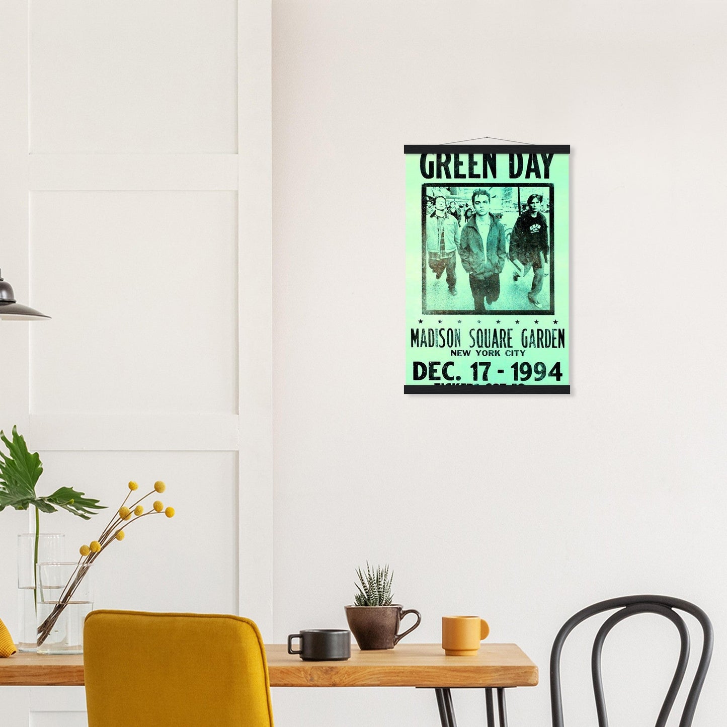 Green Day Vintage Poster reprint on Premium Poster Matte Paper - Posterify