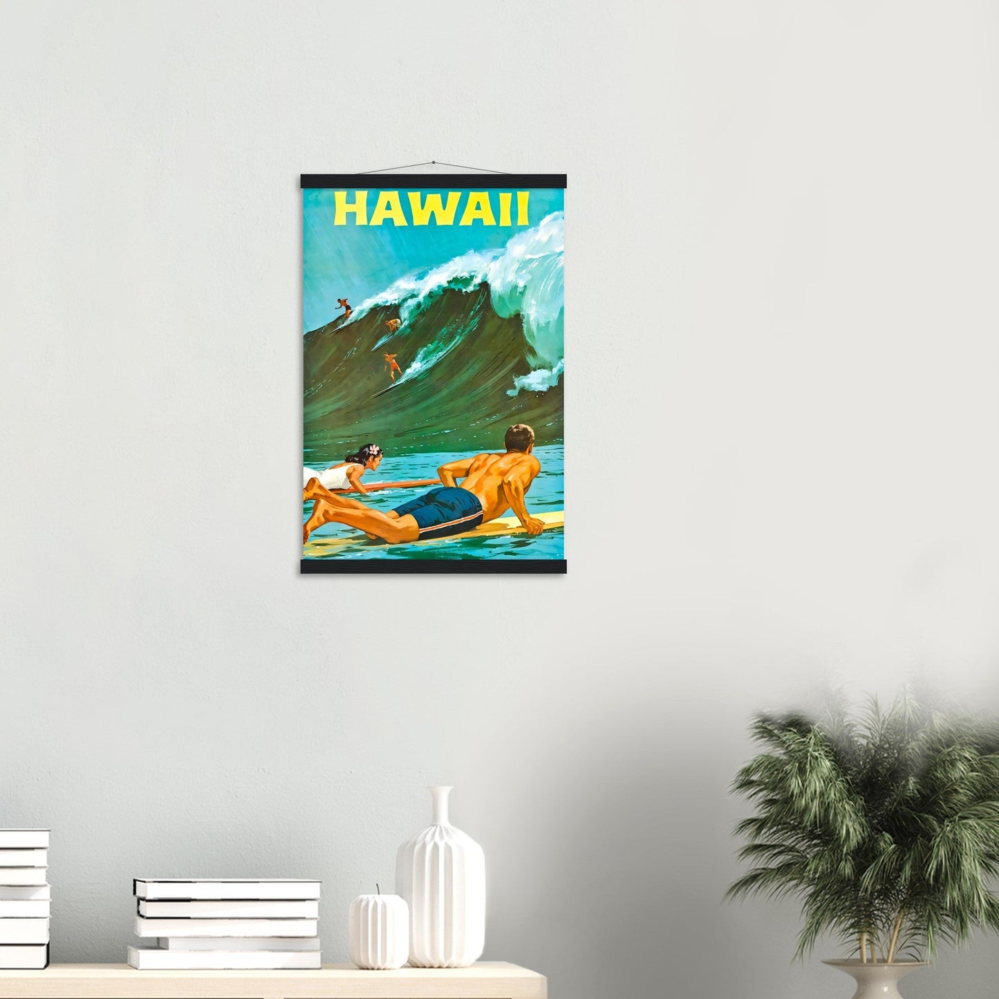 Hawaii Vintage Poster Reprint on Premium matte Paper - Posterify