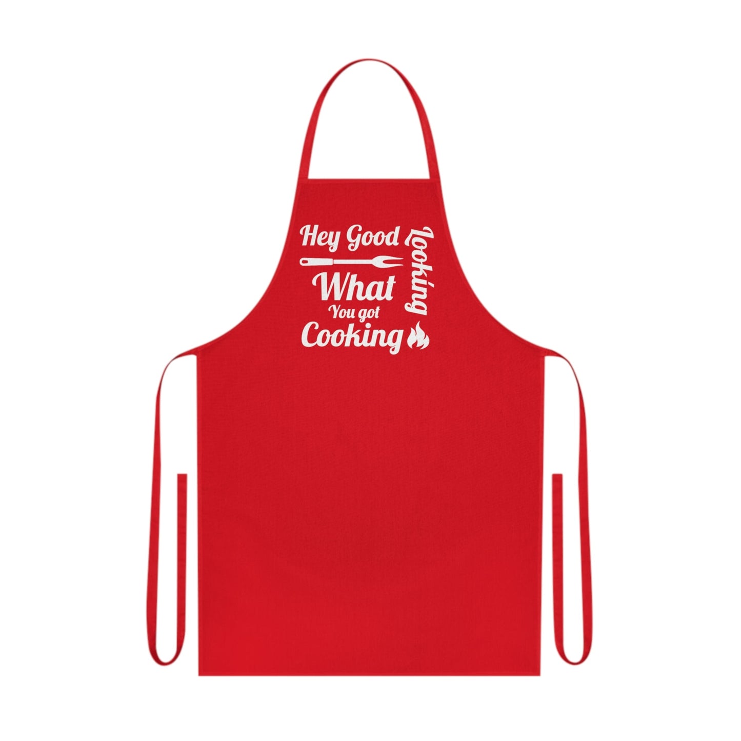 Hey Good Looking, what you got cooking/ Hank Williams Cotton Apron - Posterify