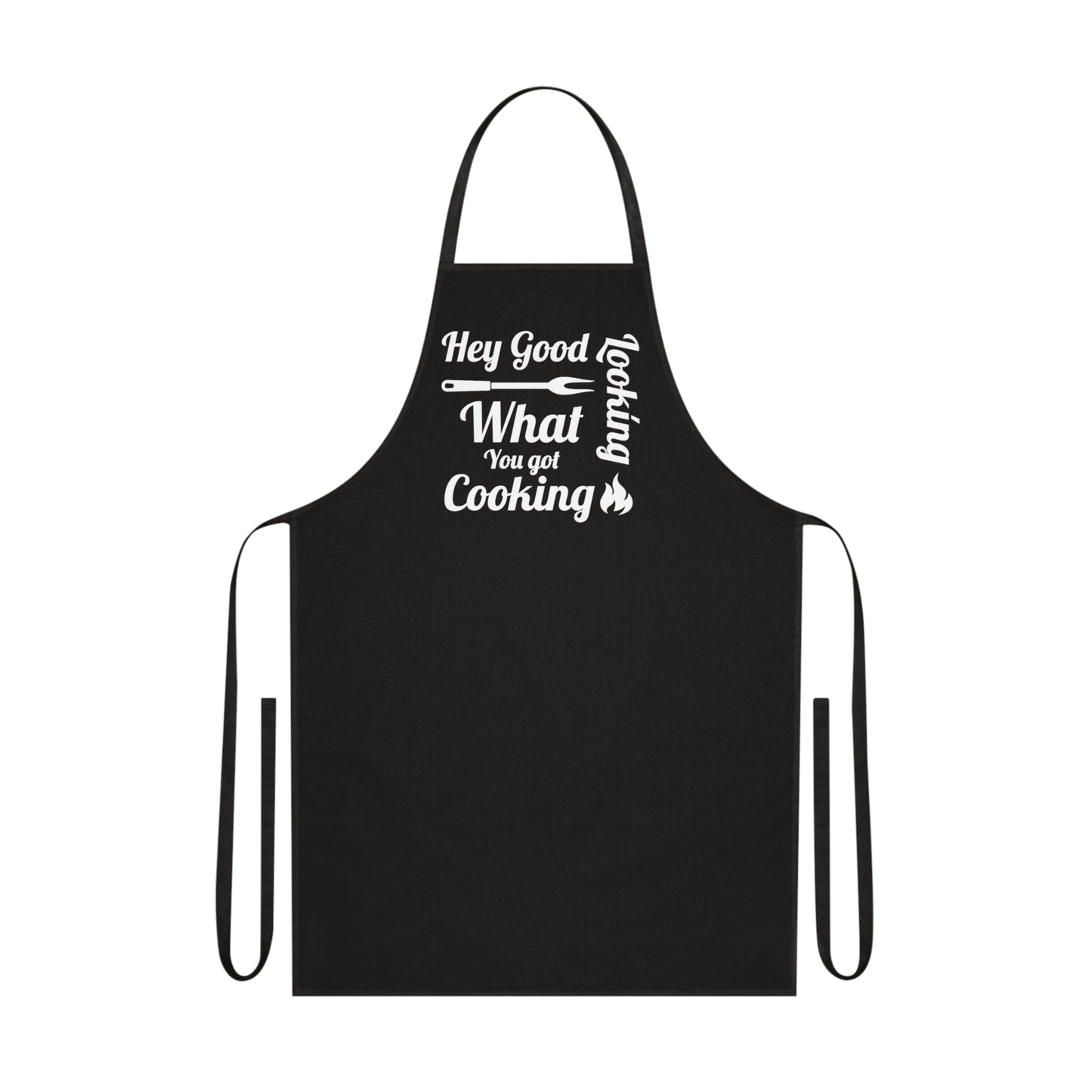 Hey Good Looking, what you got cooking/ Hank Williams Cotton Apron - Posterify