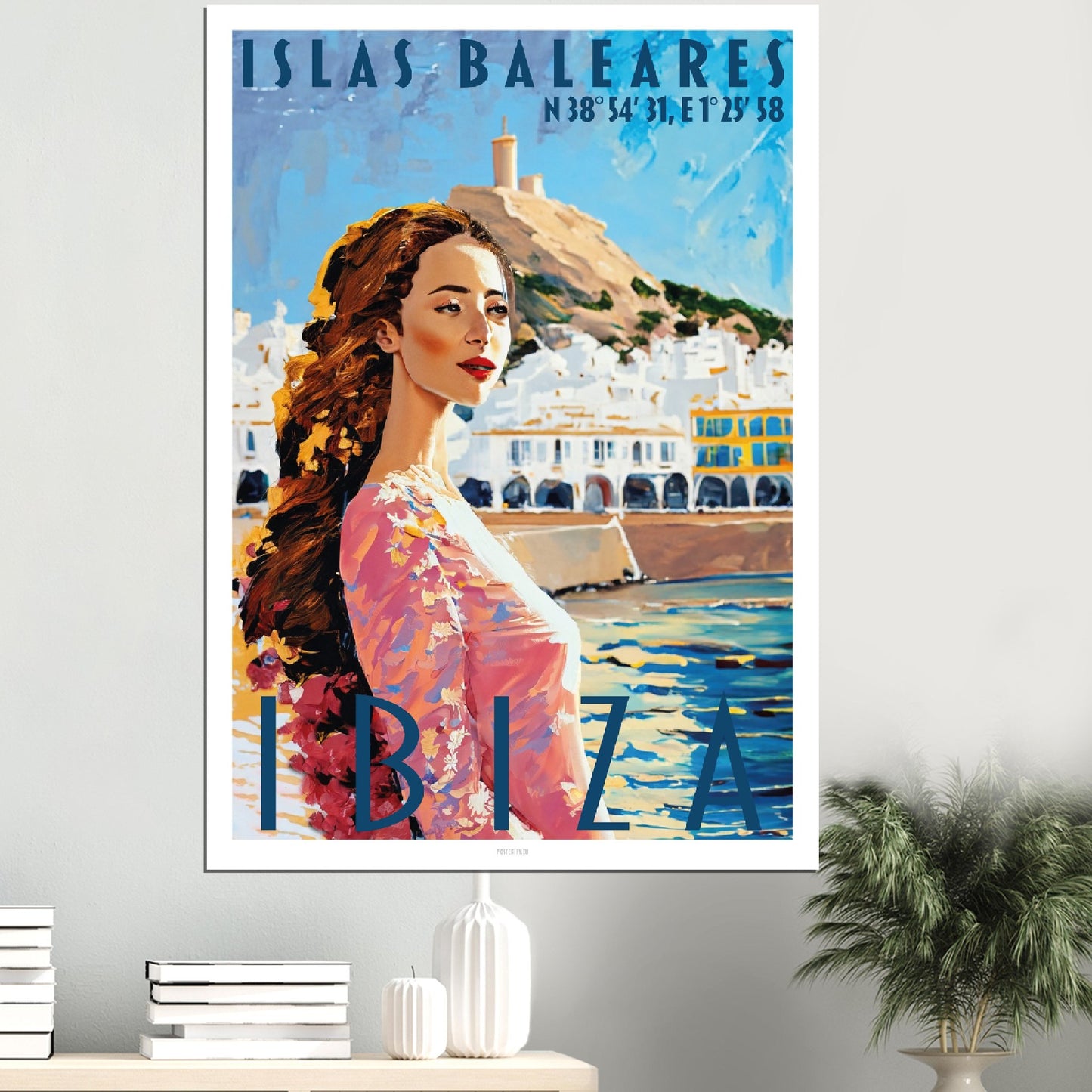 Ibiza Poster by Posterify Design on Premium Matte Paper - Posterify