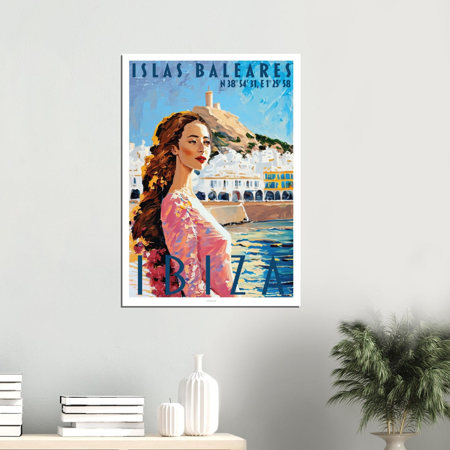 Ibiza Poster by Posterify Design on Premium Matte Paper - Posterify