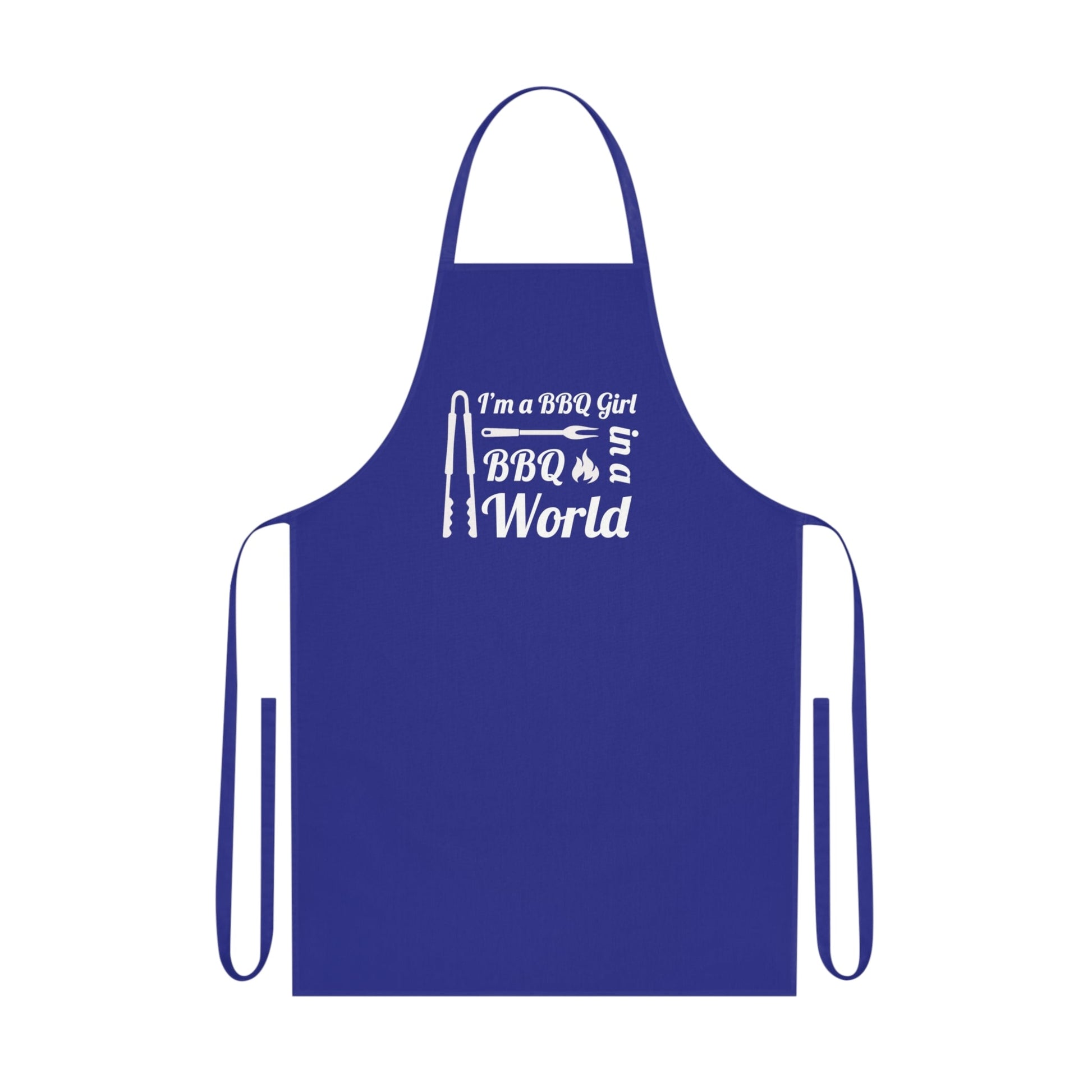 I'm A BBQ Girl in a BBQ World, Cotton Apron - Posterify