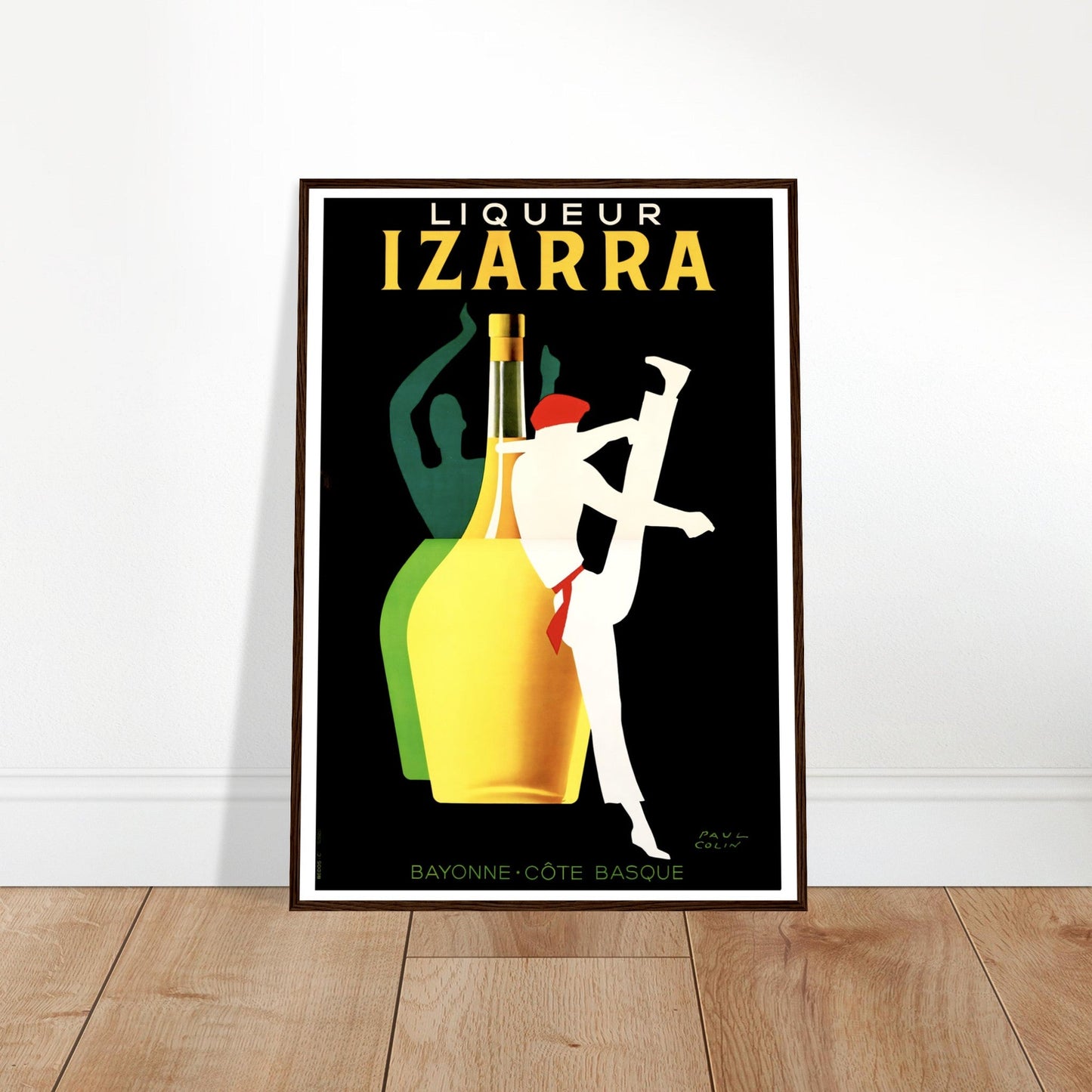 Izarra Vintage Poster reprint on premium matte paper - Posterify