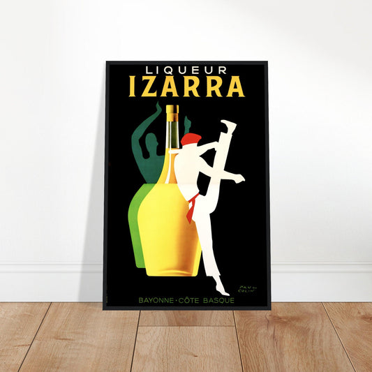 Izarra Vintage Poster reprint on premium matte paper - Posterify