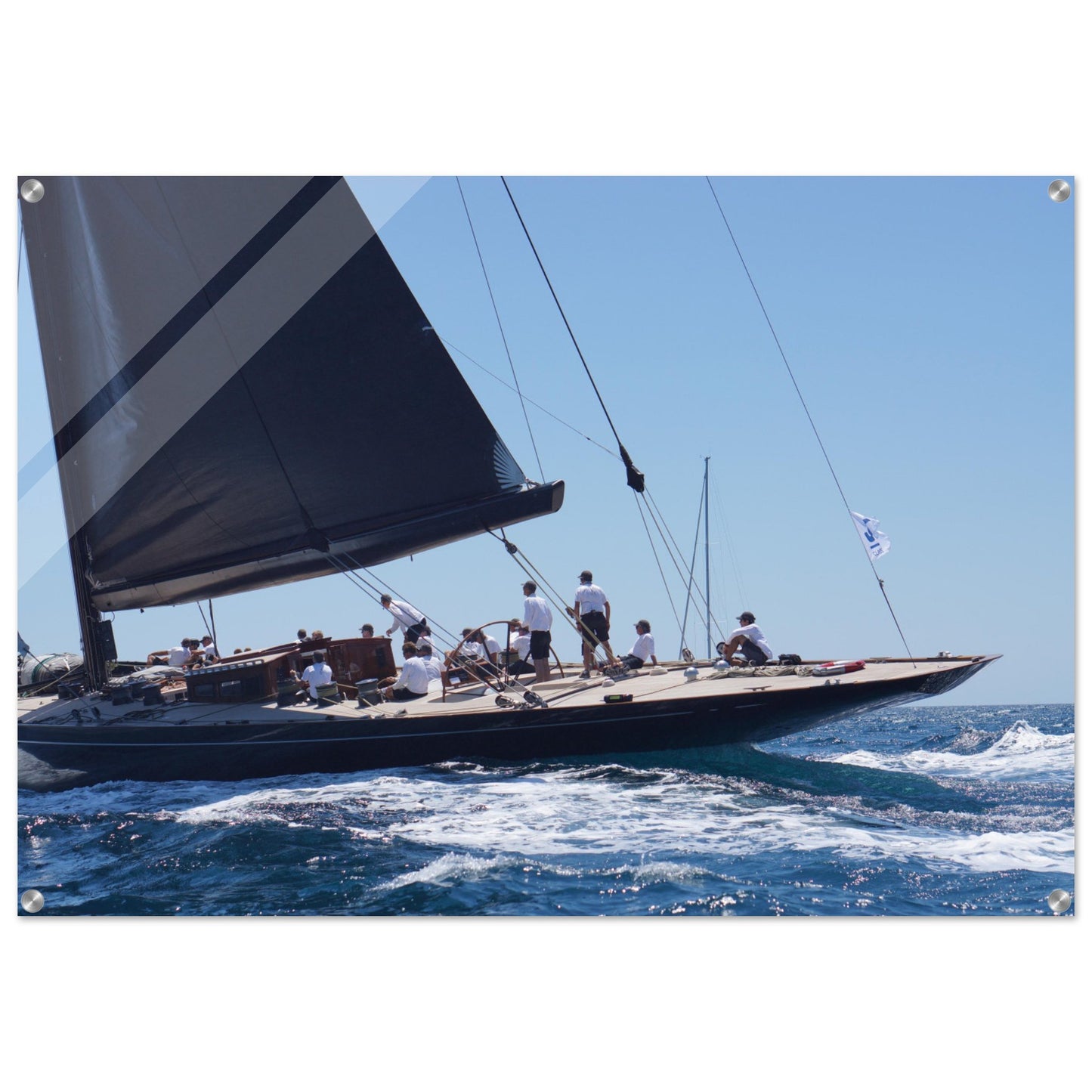 J - class Yacht Velsheda Acrylic Print photo - Posterify