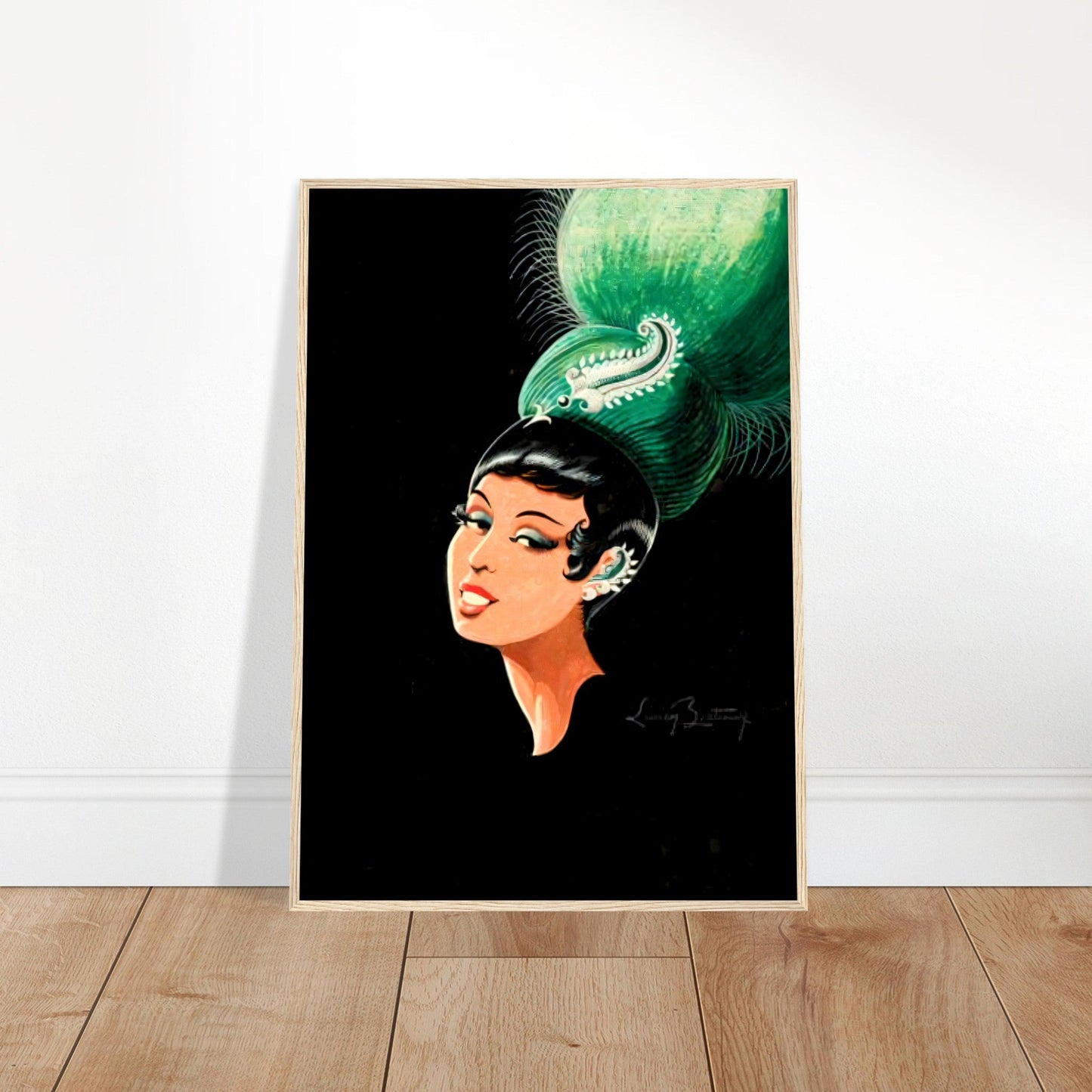 Josephine Baker Vintage Poster Reprint on Premium Matte Paper - Posterify