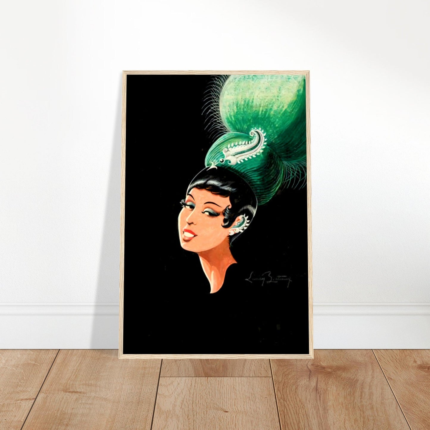 Josephine Baker Vintage Poster Reprint on Premium Matte Paper - Posterify