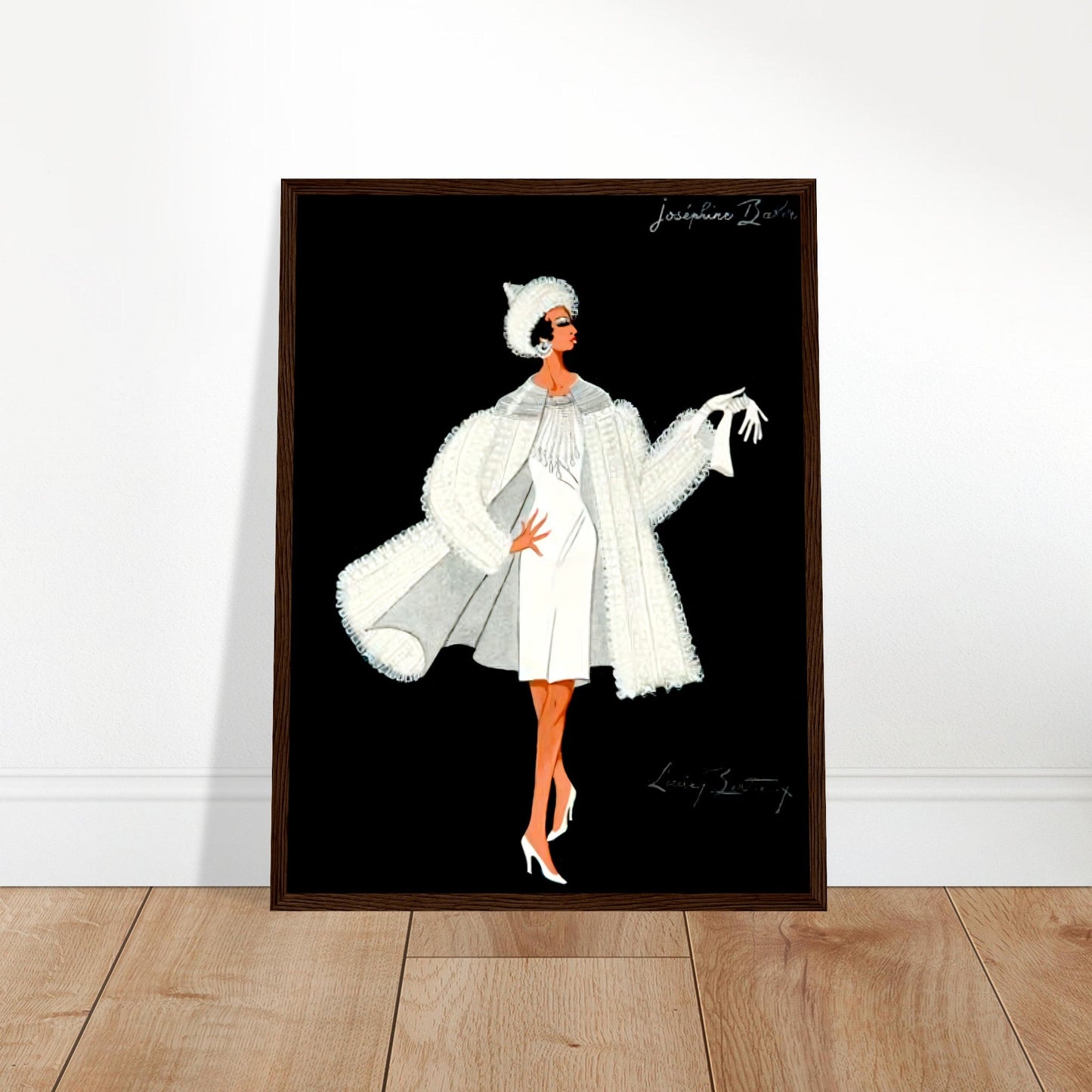 Josephine Baker Vintage Poster Reprint on Premium Matte Paper - Posterify