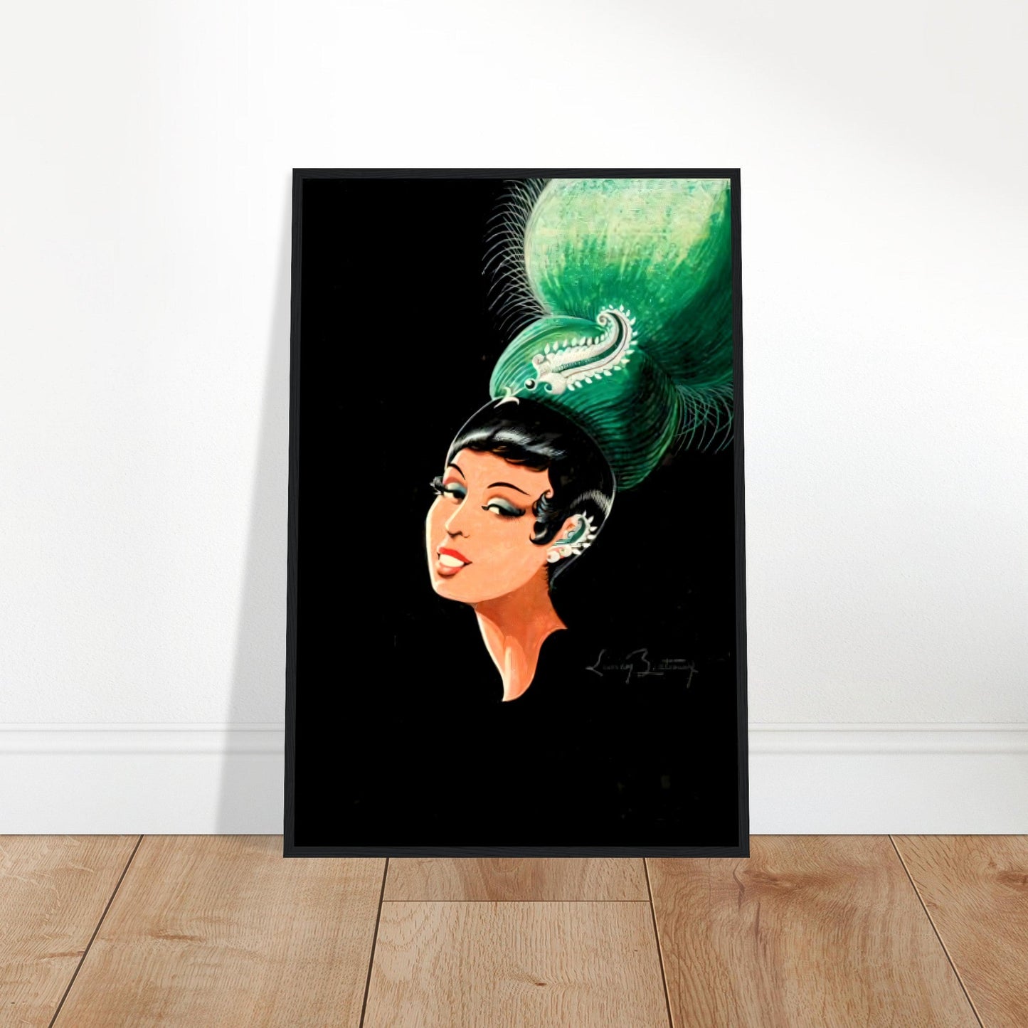 Josephine Baker Vintage Poster Reprint on Premium Matte Paper - Posterify