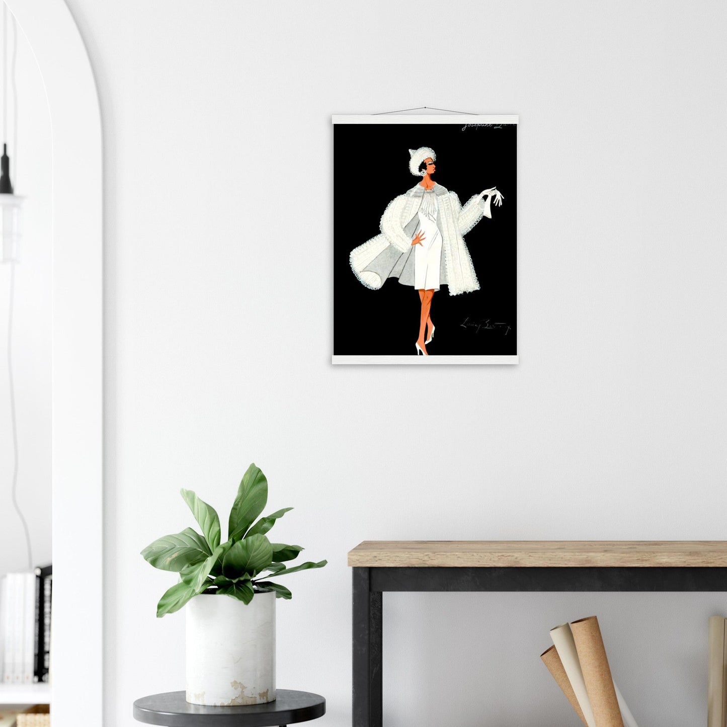 Josephine Baker Vintage Poster Reprint on Premium Matte Paper - Posterify