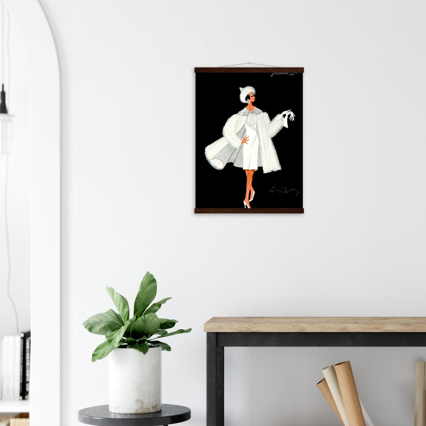 Josephine Baker Vintage Poster Reprint on Premium Matte Paper - Posterify