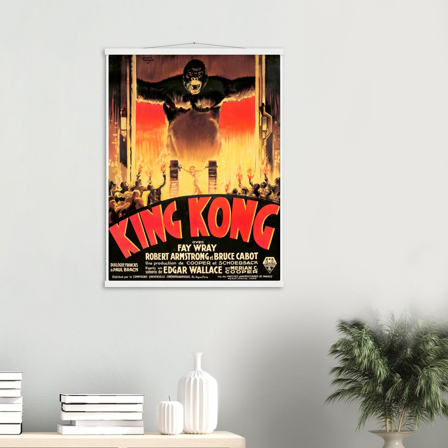 King Kong Vintage poster reprint on Premium Matte Paper - Posterify