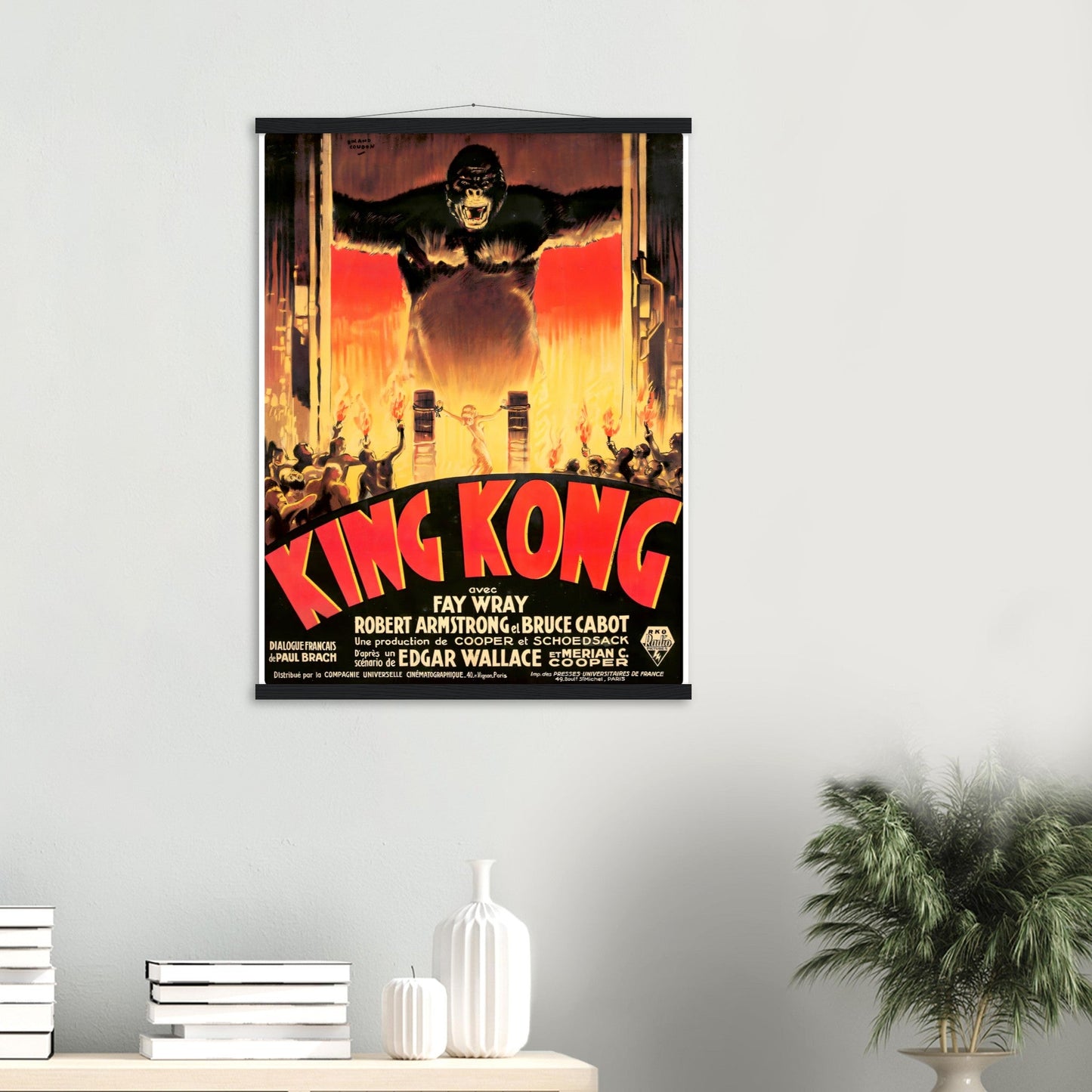 King Kong Vintage poster reprint on Premium Matte Paper - Posterify