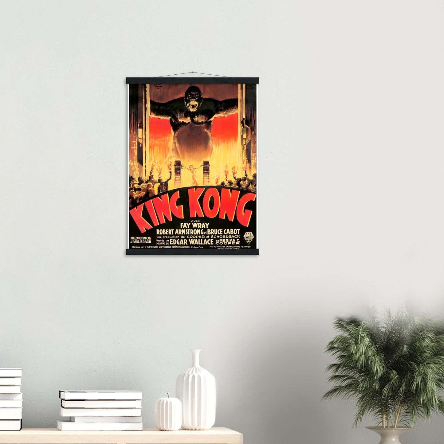 King Kong Vintage poster reprint on Premium Matte Paper - Posterify