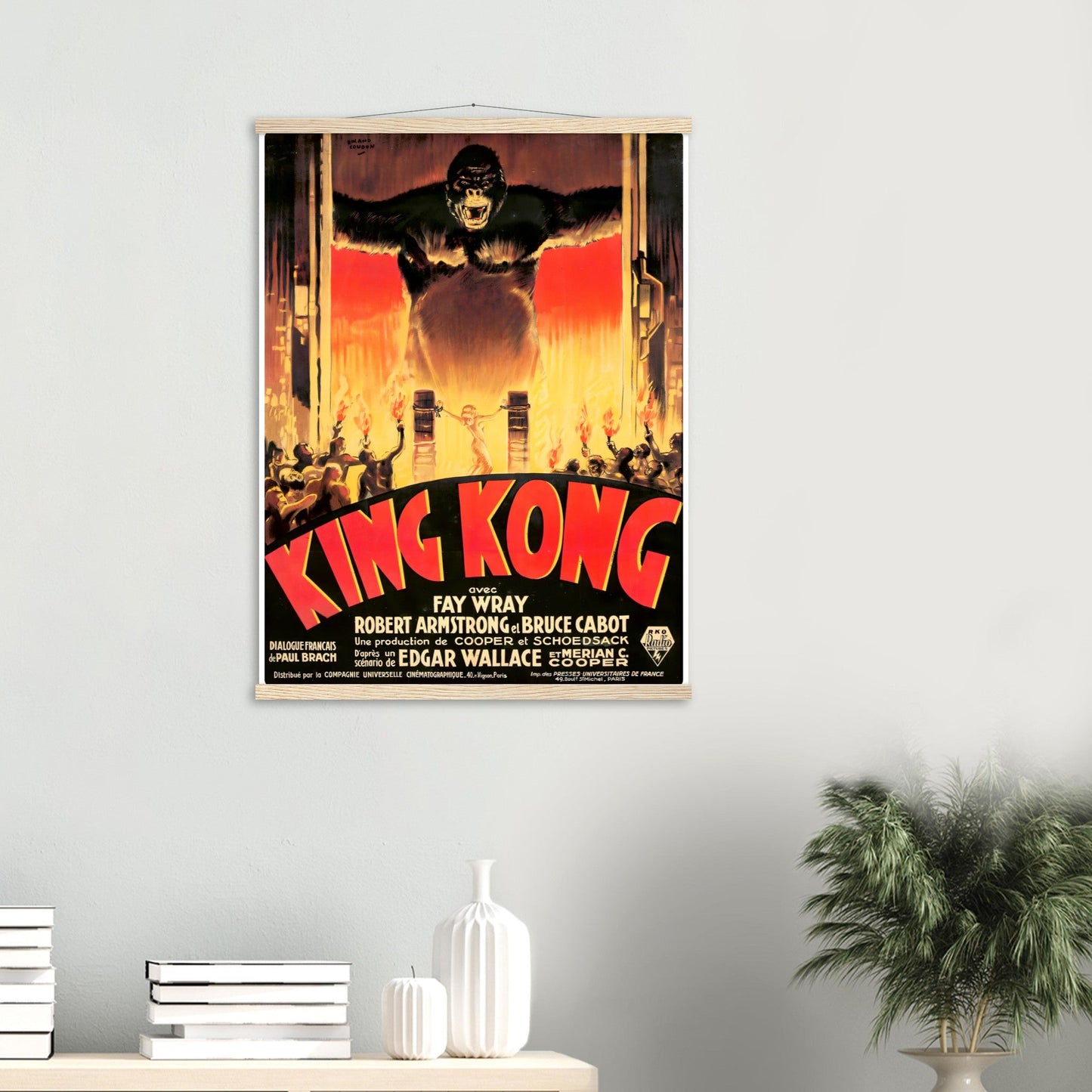 King Kong Vintage poster reprint on Premium Matte Paper - Posterify