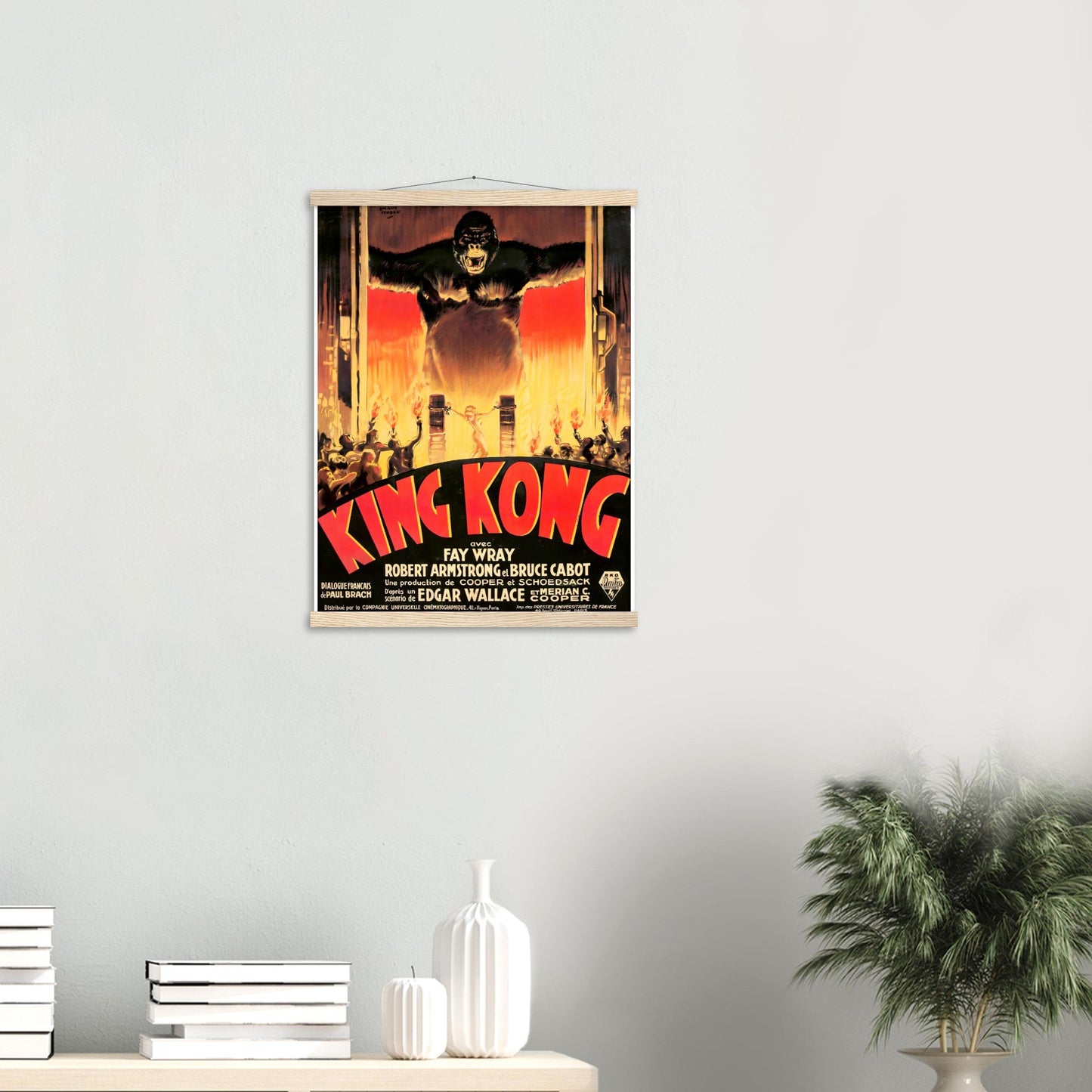 King Kong Vintage poster reprint on Premium Matte Paper - Posterify