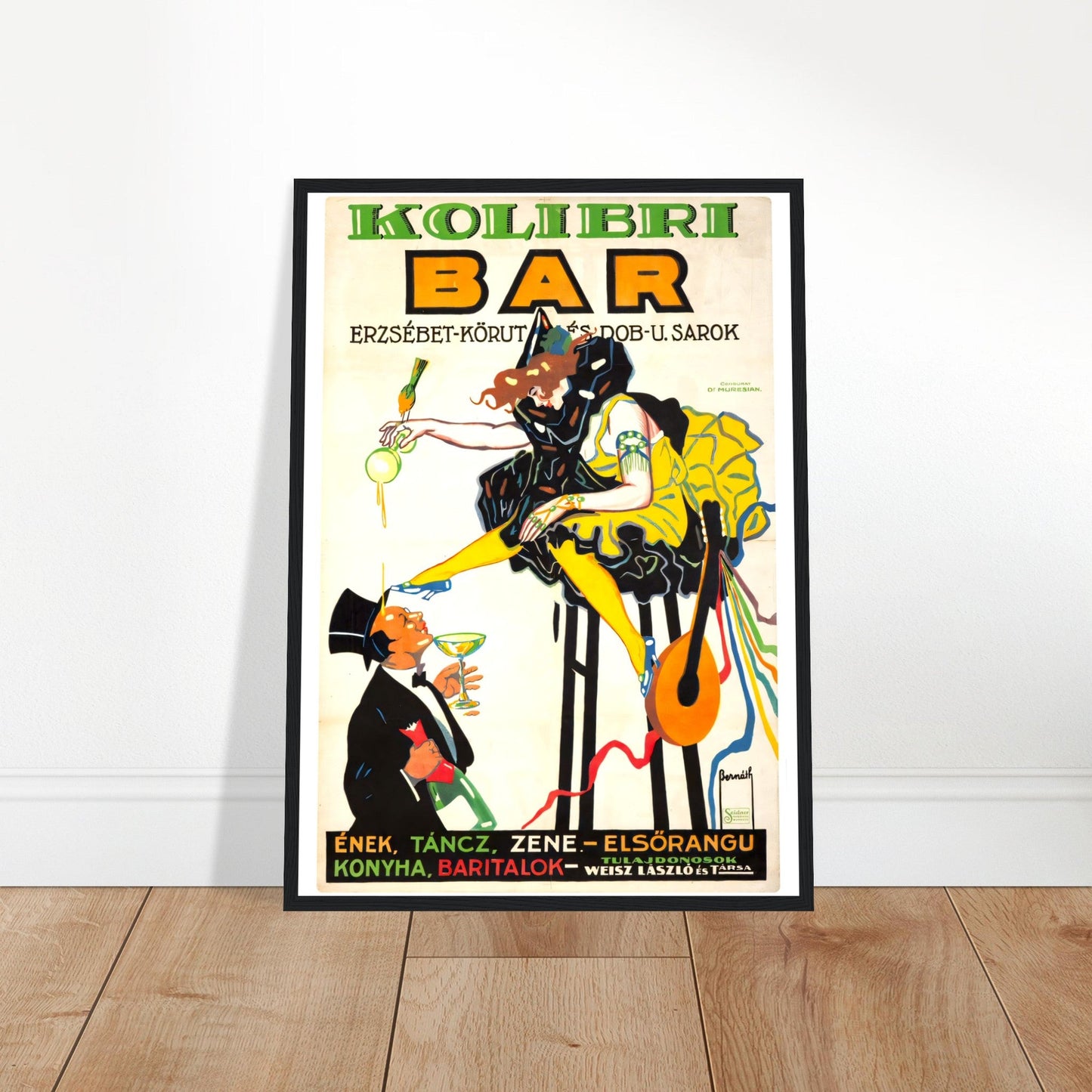 Kolibri Vintage Poster Reprint on Premium Matte Paper - Posterify