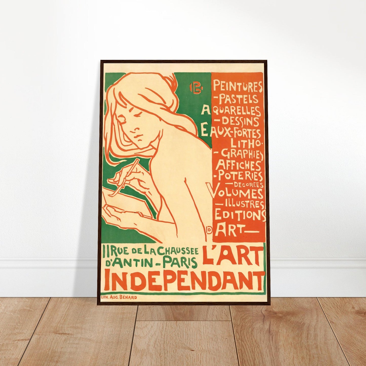 L’Art Paris Vintage Poster Reprint on Premium Matte Paper - Posterify