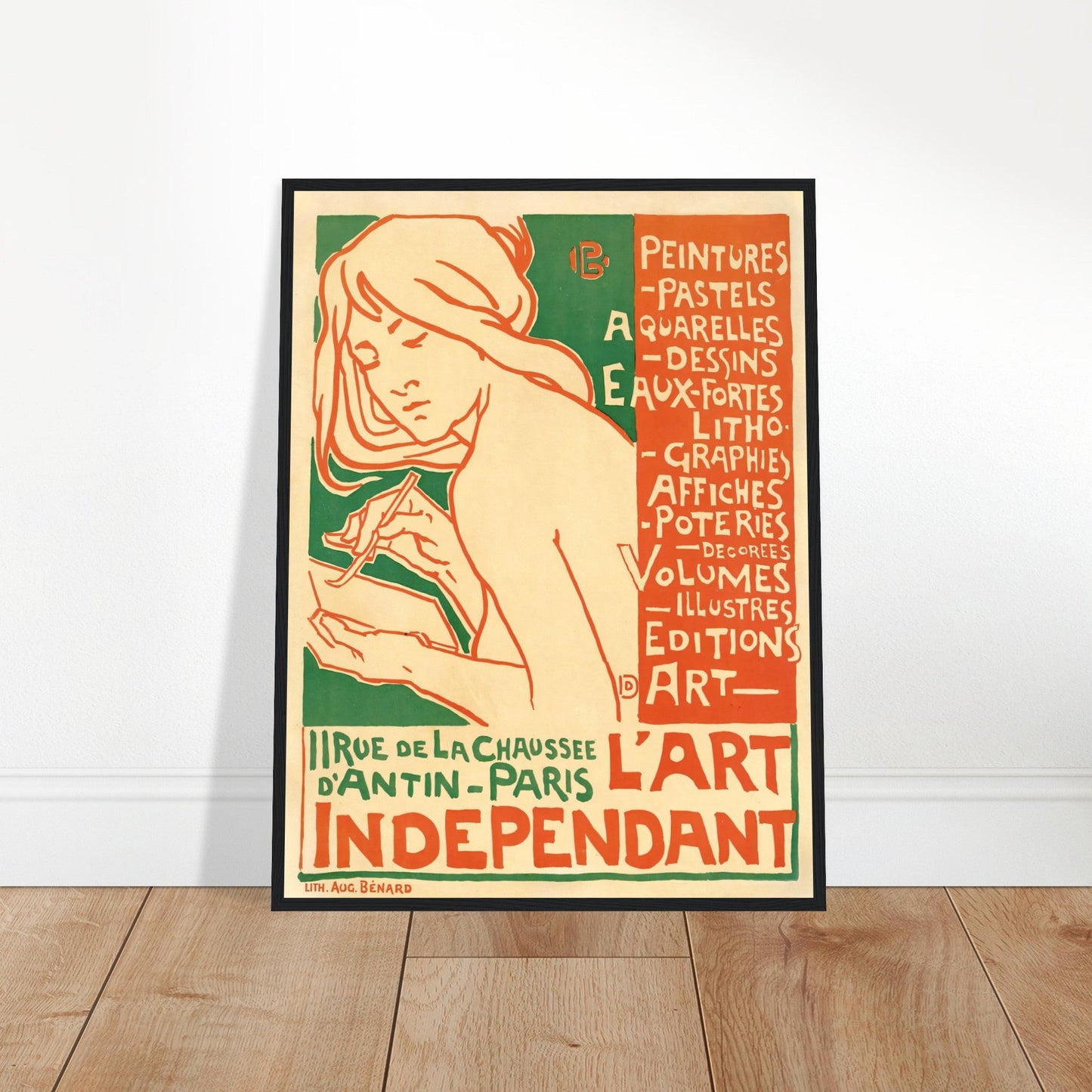 L’Art Paris Vintage Poster Reprint on Premium Matte Paper - Posterify