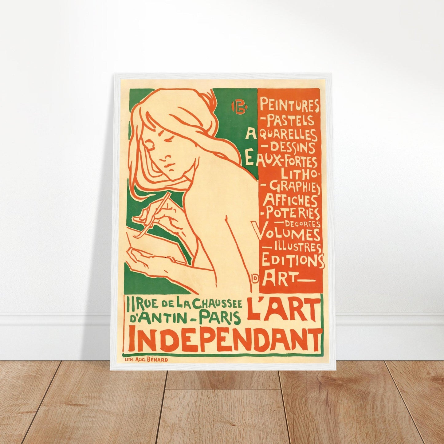 L’Art Paris Vintage Poster Reprint on Premium Matte Paper - Posterify