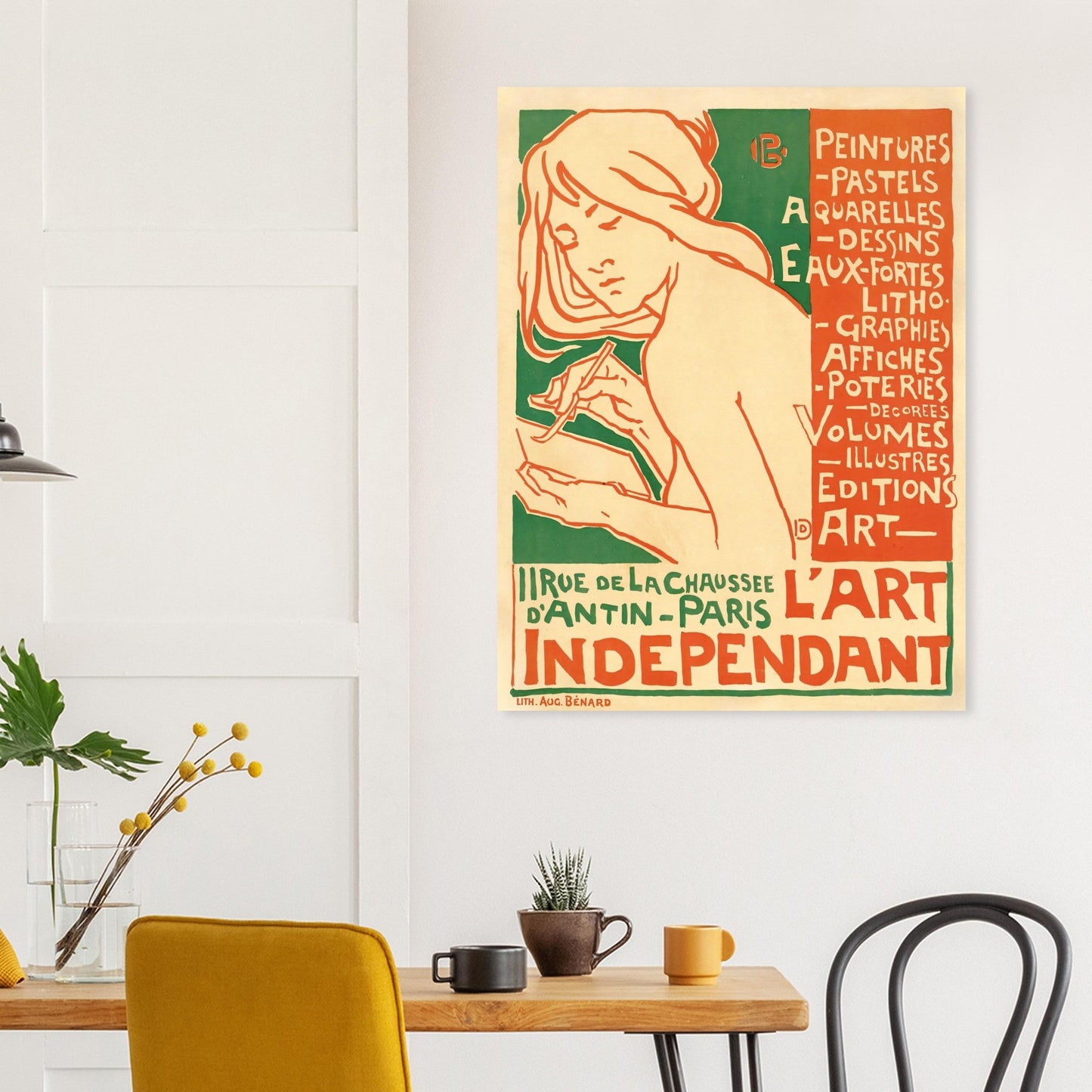 L’Art Paris Vintage Poster Reprint on Premium Matte Paper - Posterify